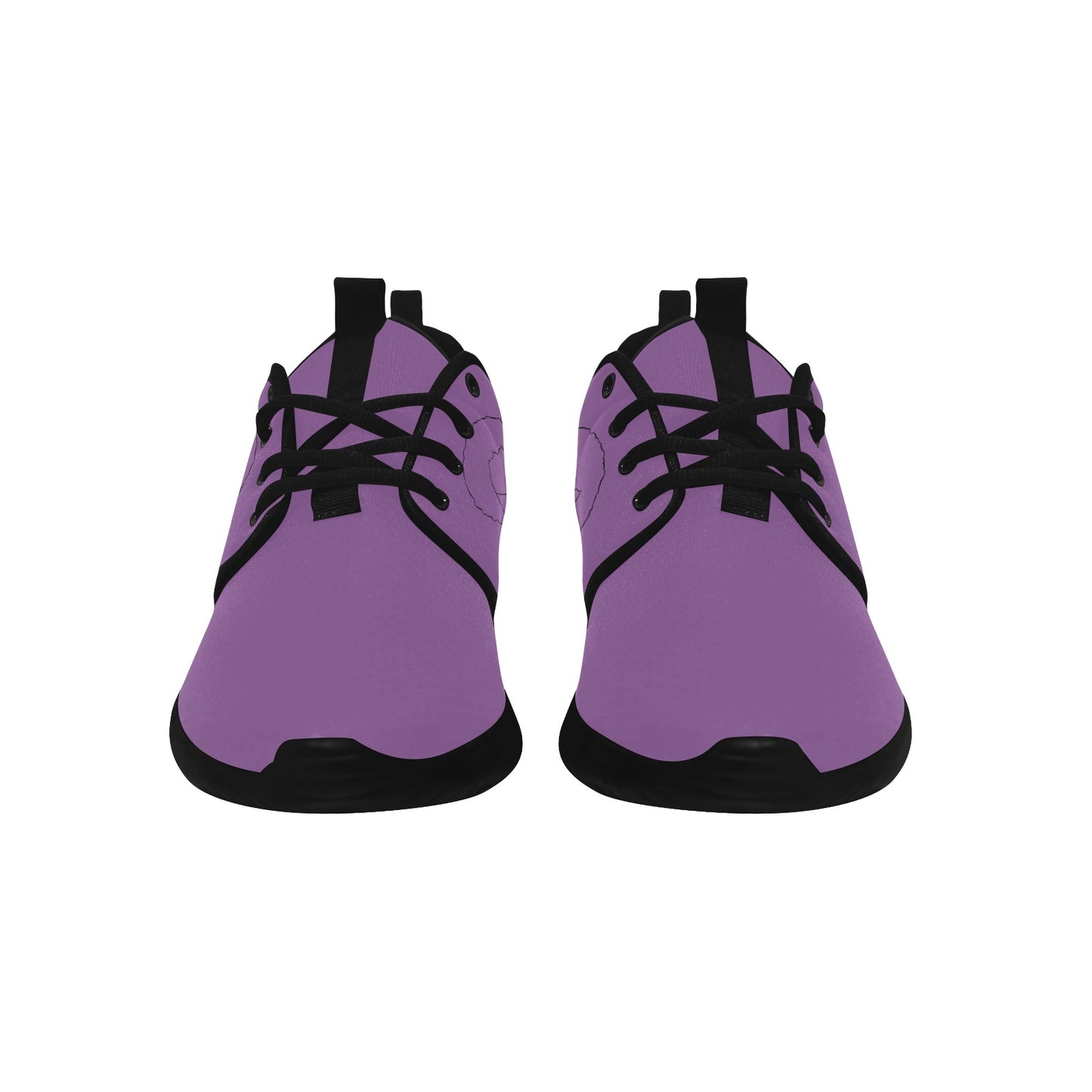 Natural Woman AFRO (BL) PURPLE w/ Black Sole Sneakers