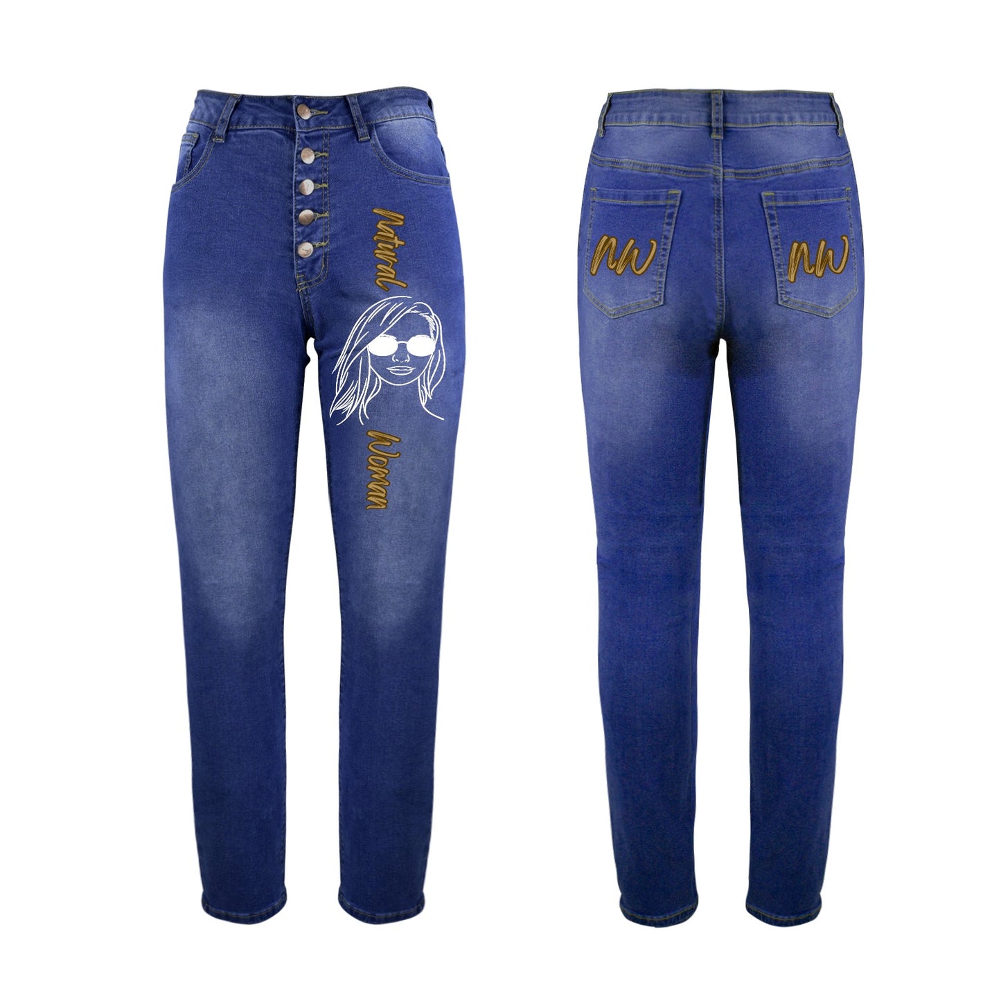 Natural Woman SHADES (WL) Crafted Women's Denim Jeans