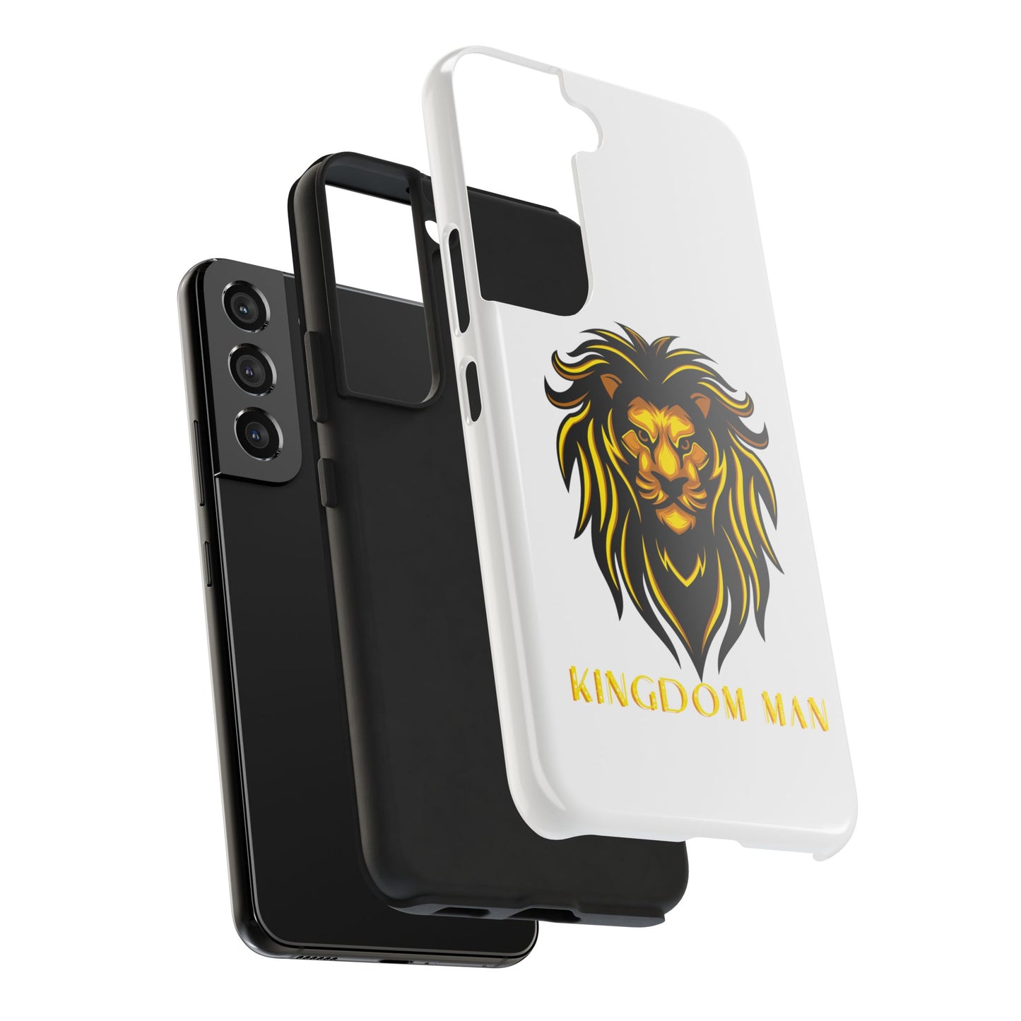 KIngdom Man (Gold Label) Tough Phone Cases WHITE