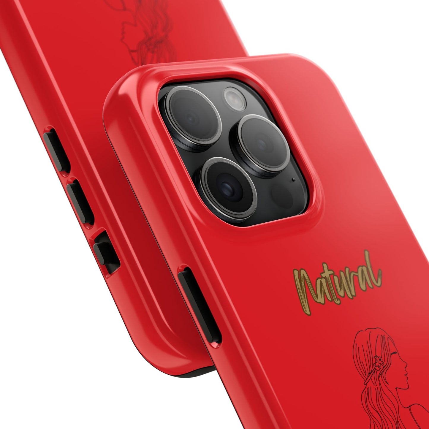 Natural Woman Young Woman (BL)Tough Phone Cases RED