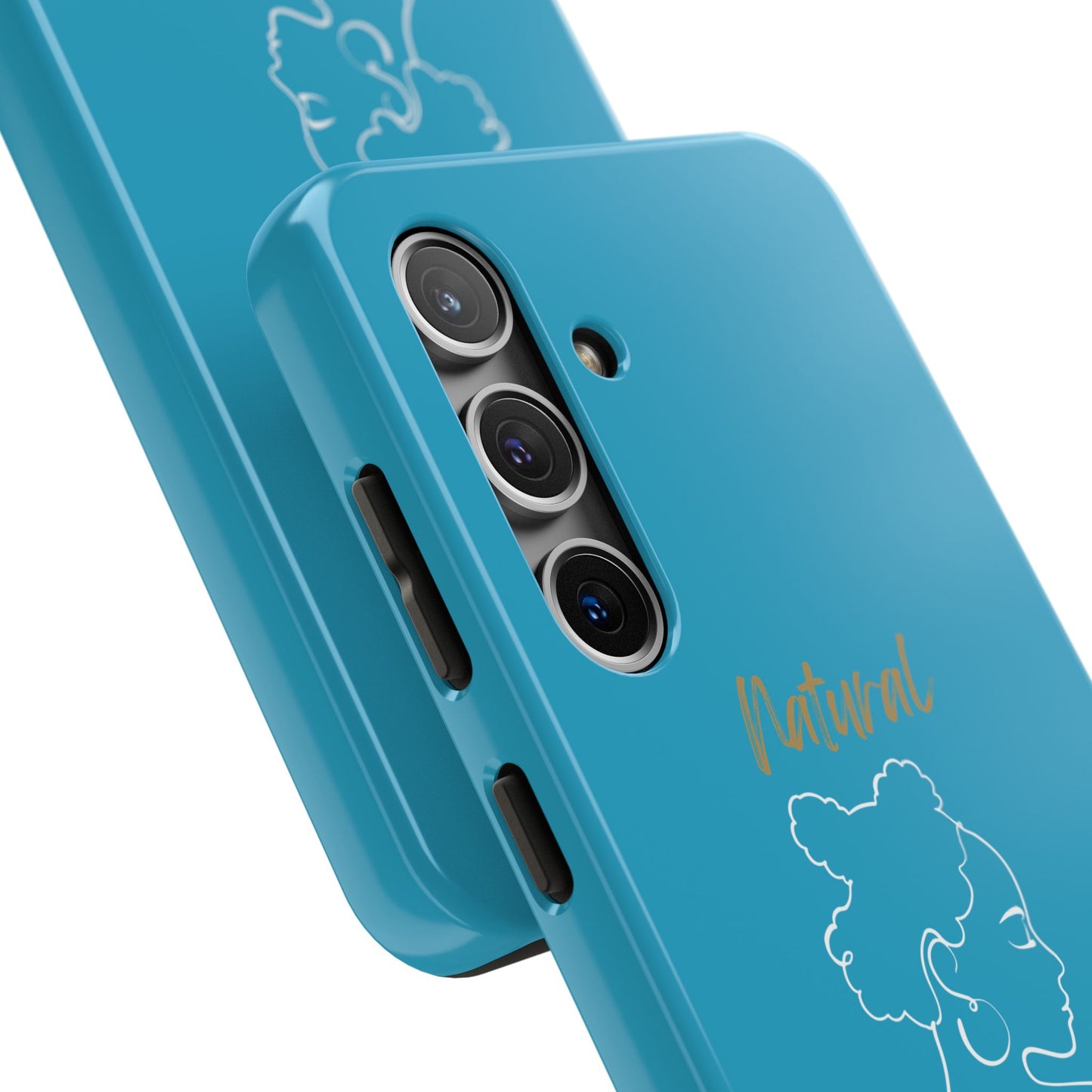 Natural Woman Twists (WL) Tough Phone Case TURQUOISE