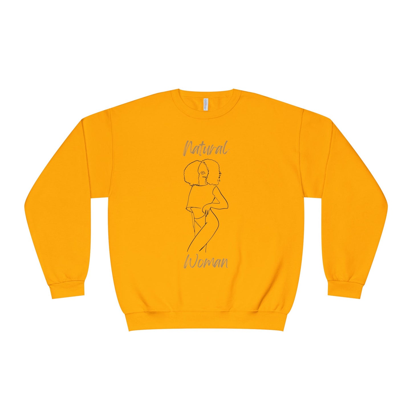 Natural Woman Pose (BL) Crewneck Sweatshirt