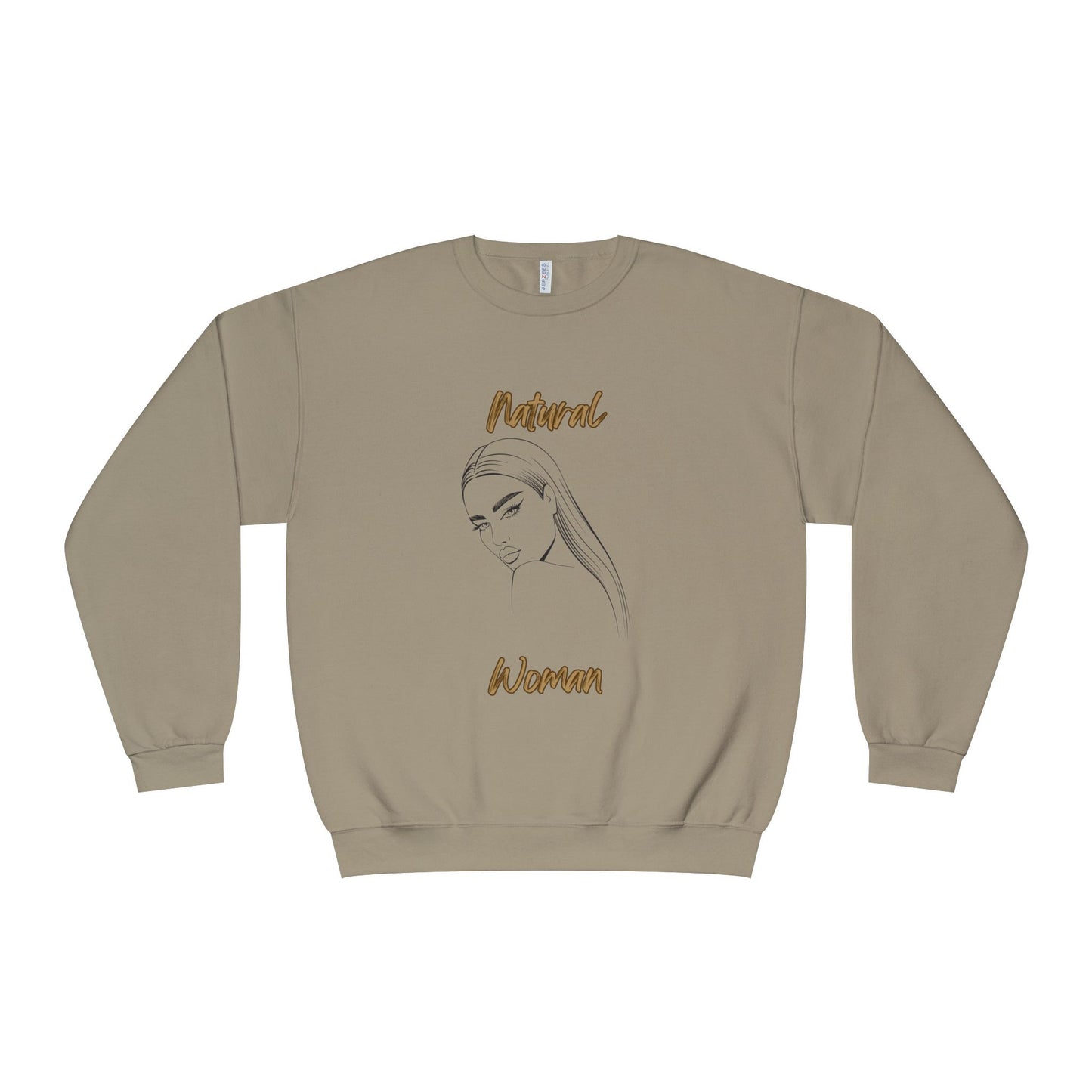 Natural Woman The Stare (BL) Crewneck Sweatshirt