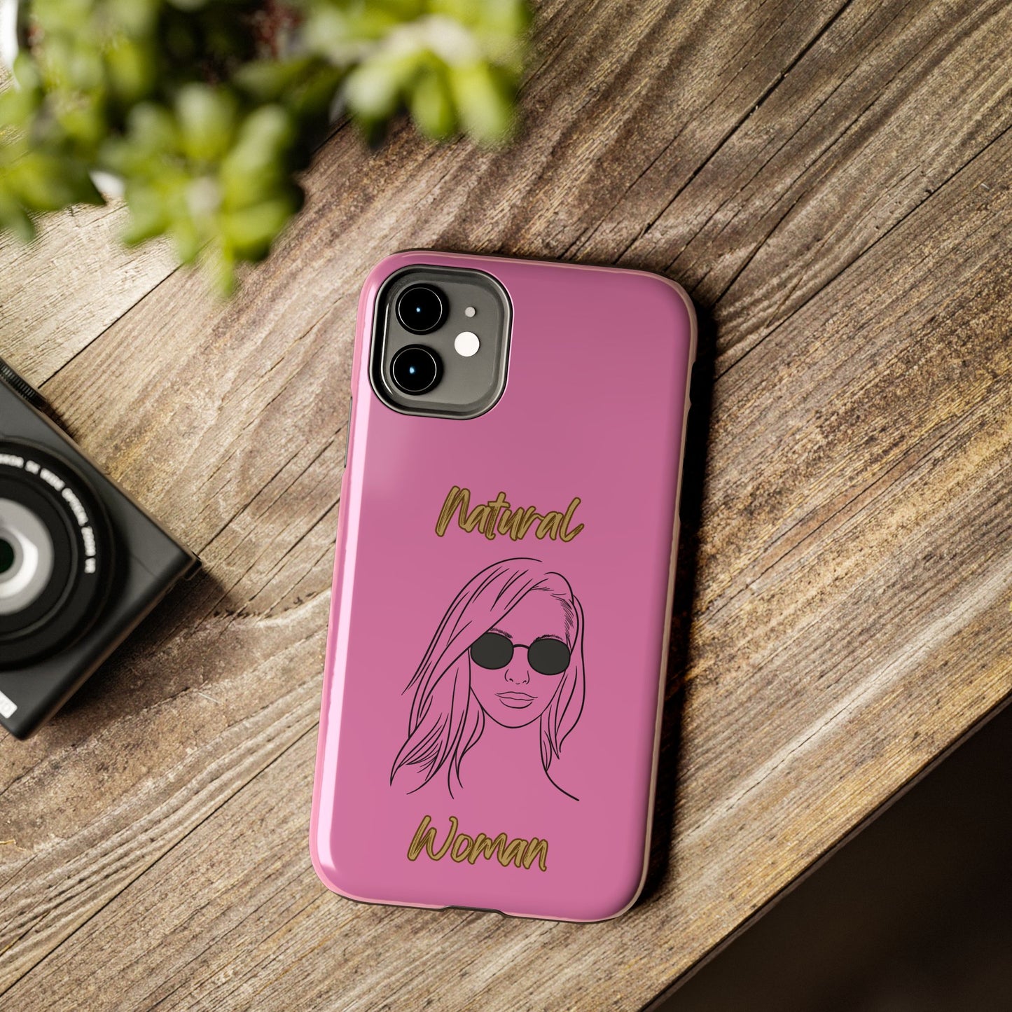 Natural Woman Shades (BL)Tough Phone Cases LIGHT PINK