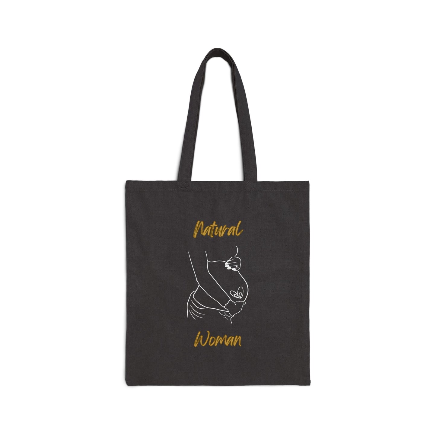 Natural Woman Loved In and Out (WL) Canvas Tote Bag