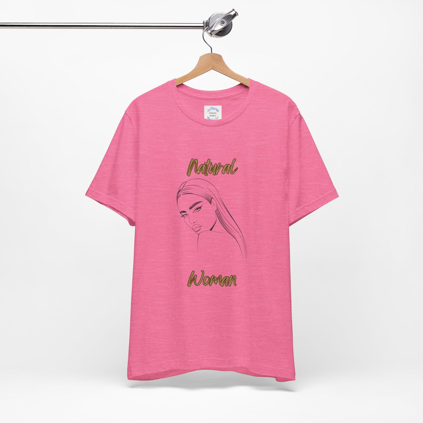 Natural Woman The Stare (BL) Short Sleeve T-Shirt
