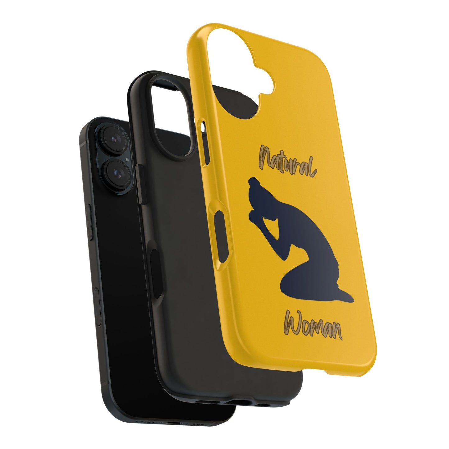 Natural Woman Pray (BL) Tough Phone Cases YELLOW