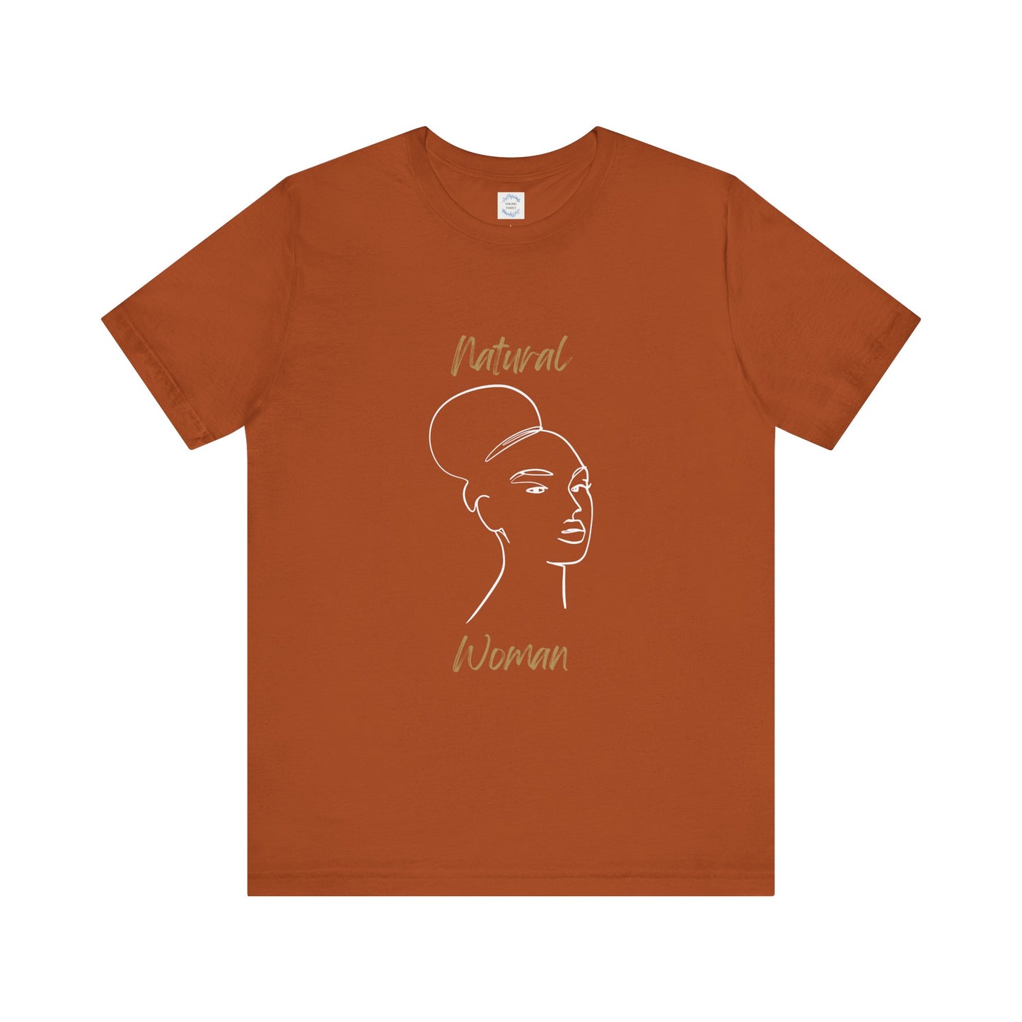 Natural Woman Hair Up (WL) Short Sleeve T-Shirt