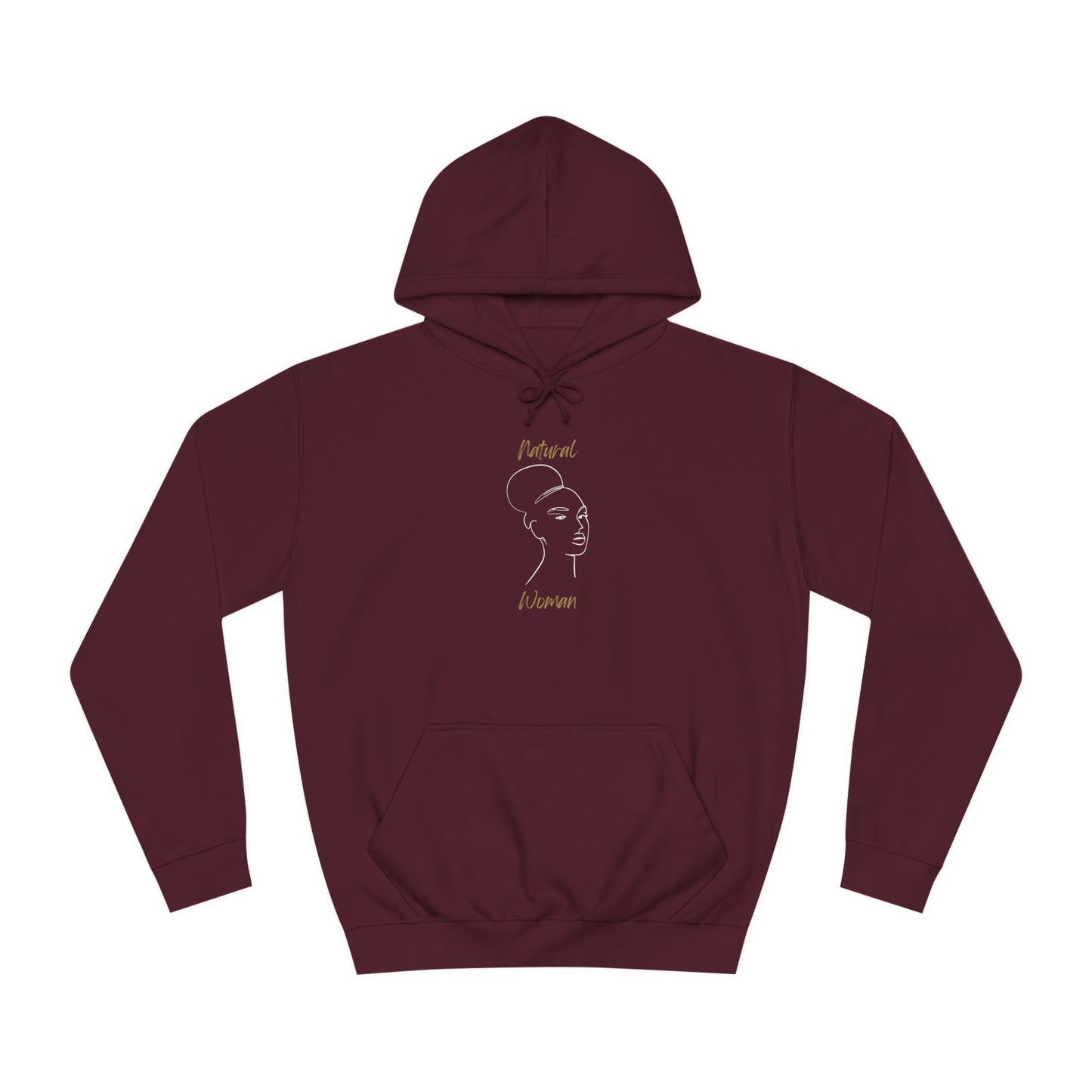 Natural Woman Hair Up (WL) Hoodie
