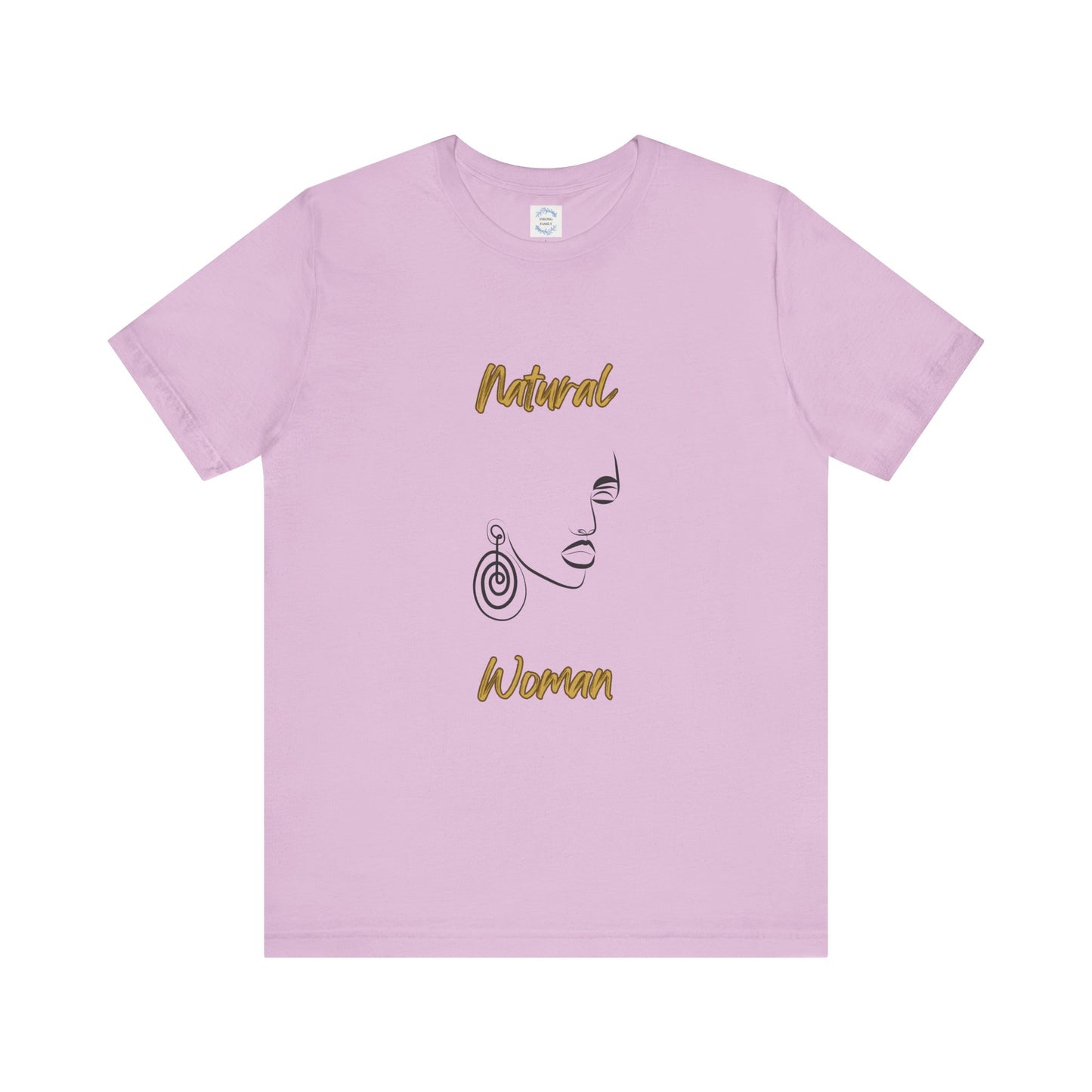 Natural Woman Music In My Soul (BL) Short Sleeve T-Shirt