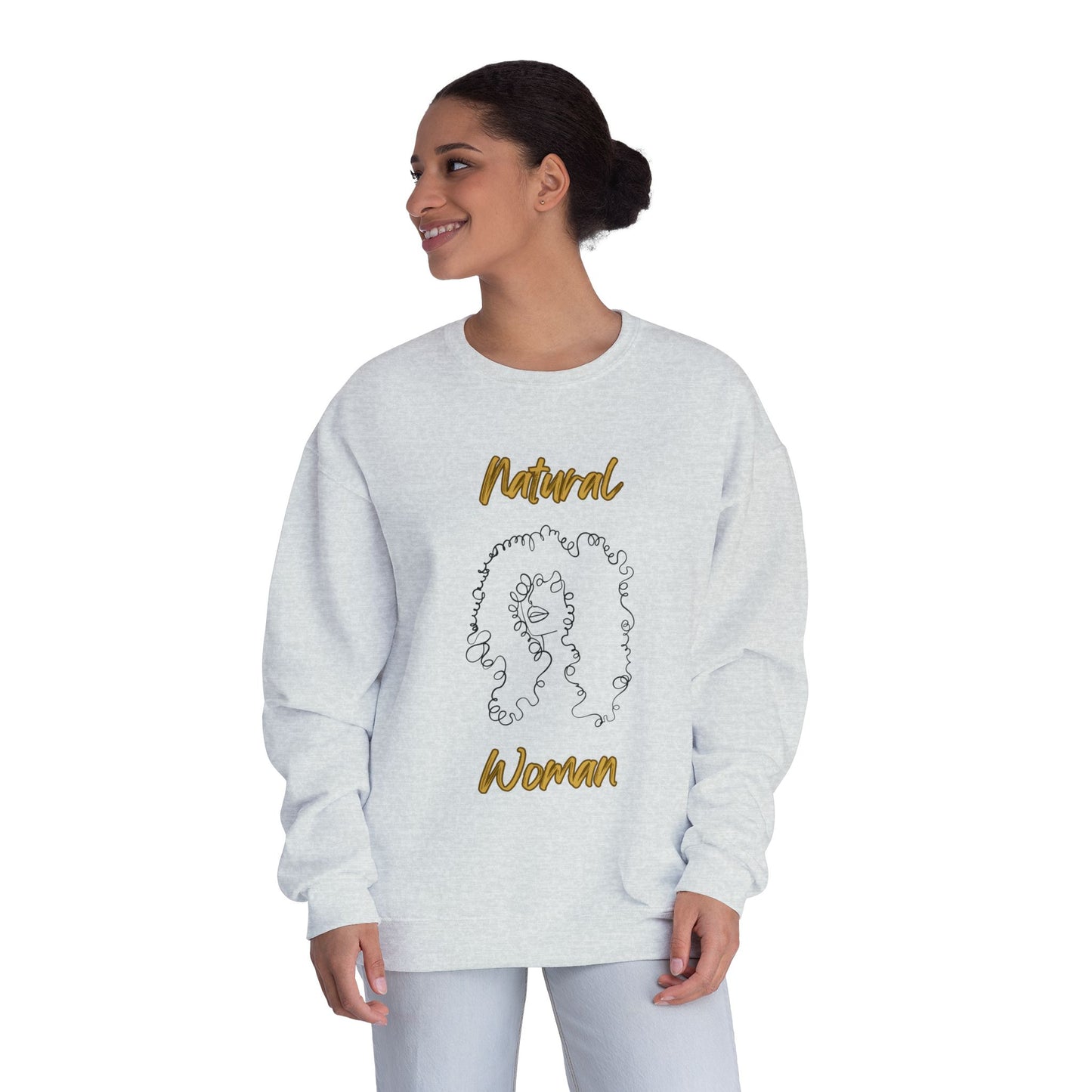 Natural Woman Spiral Flow (BL) Crewneck Sweatshirt