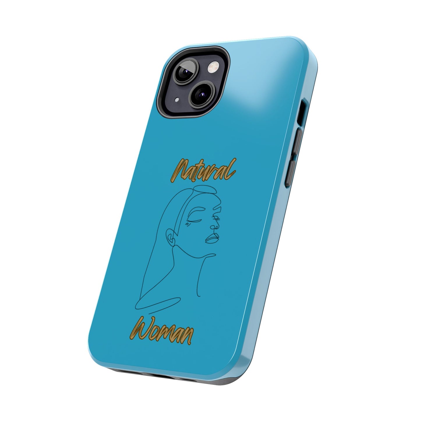 Natural Woman Calm (BL) Tough Phone Cases TURQOISE