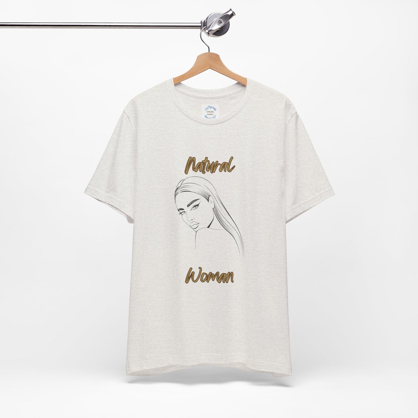 Natural Woman The Stare (BL) Short Sleeve T-Shirt