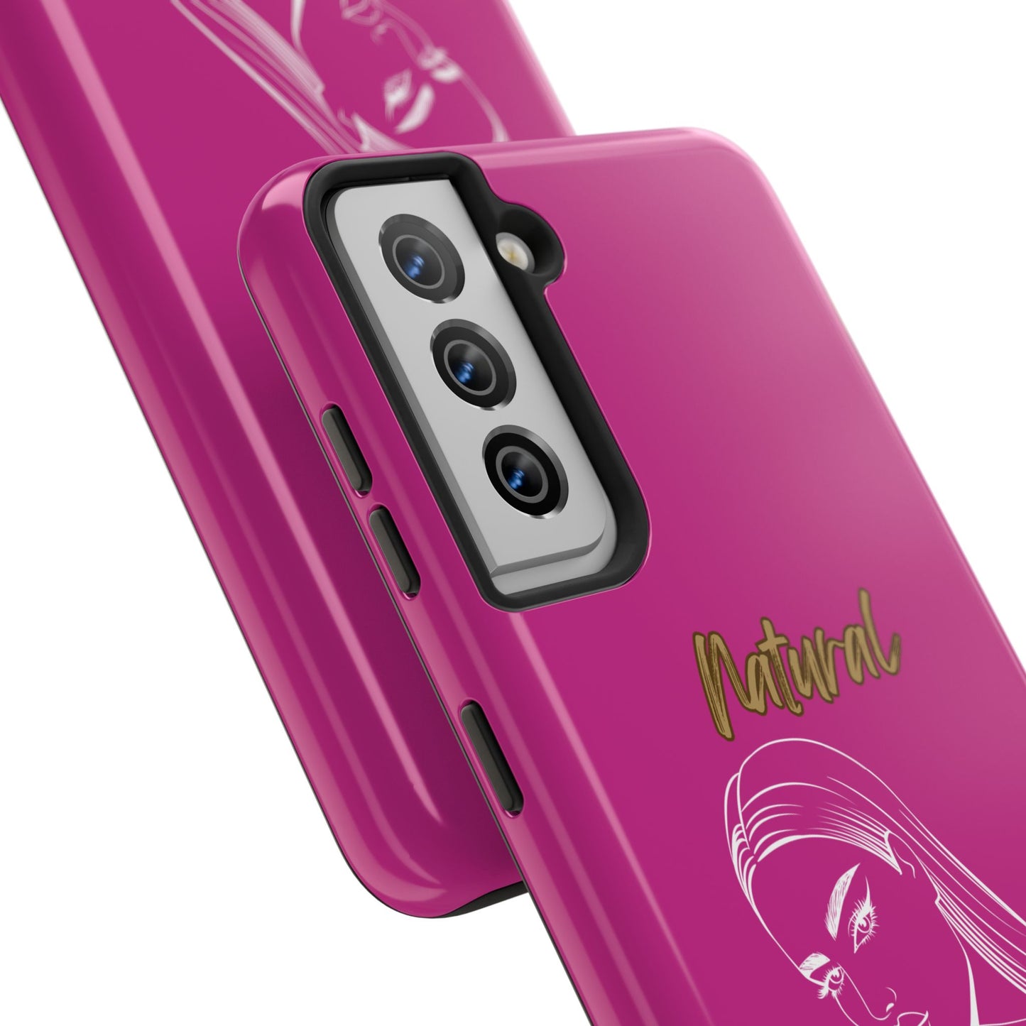 Natural Woman The Stare (WL)Tough Phone Cases PINK