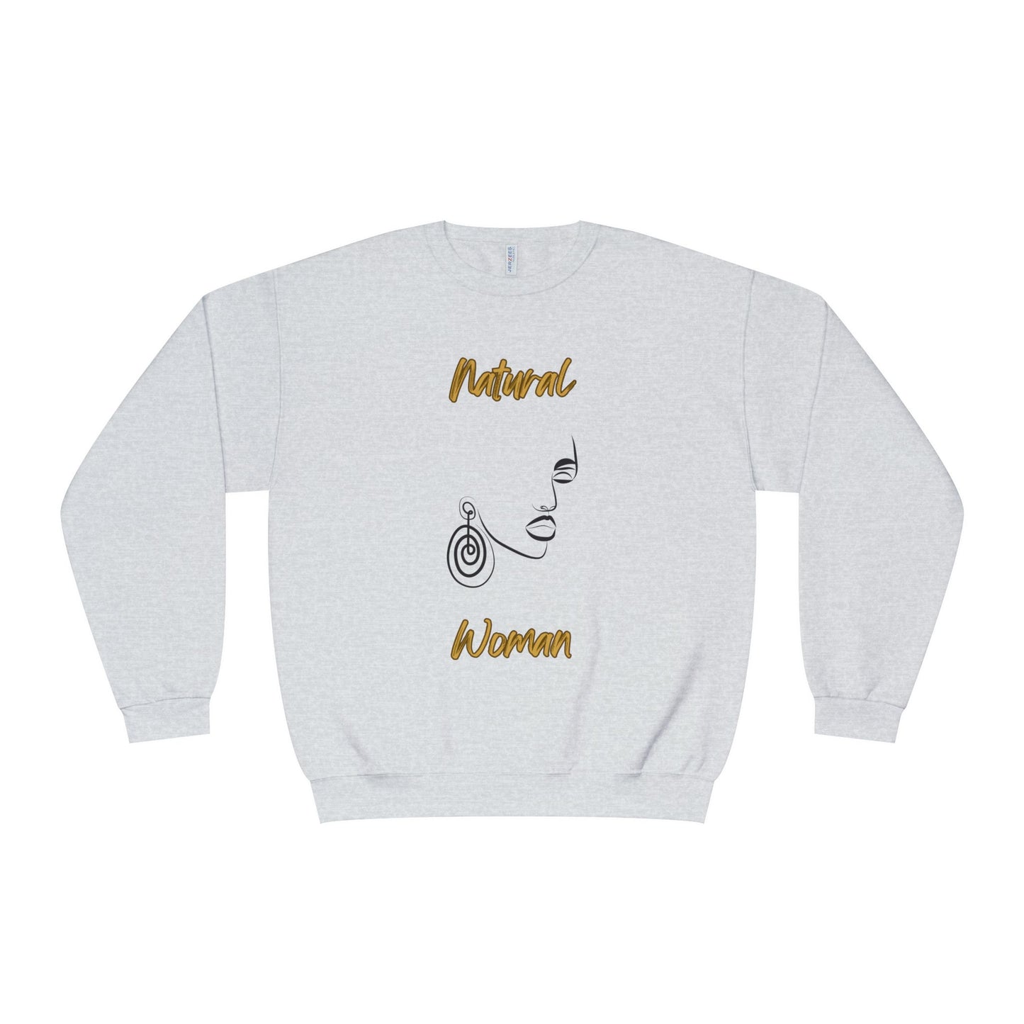 Natural Woman Music In My Soul (BL) Crewneck Sweatshirt