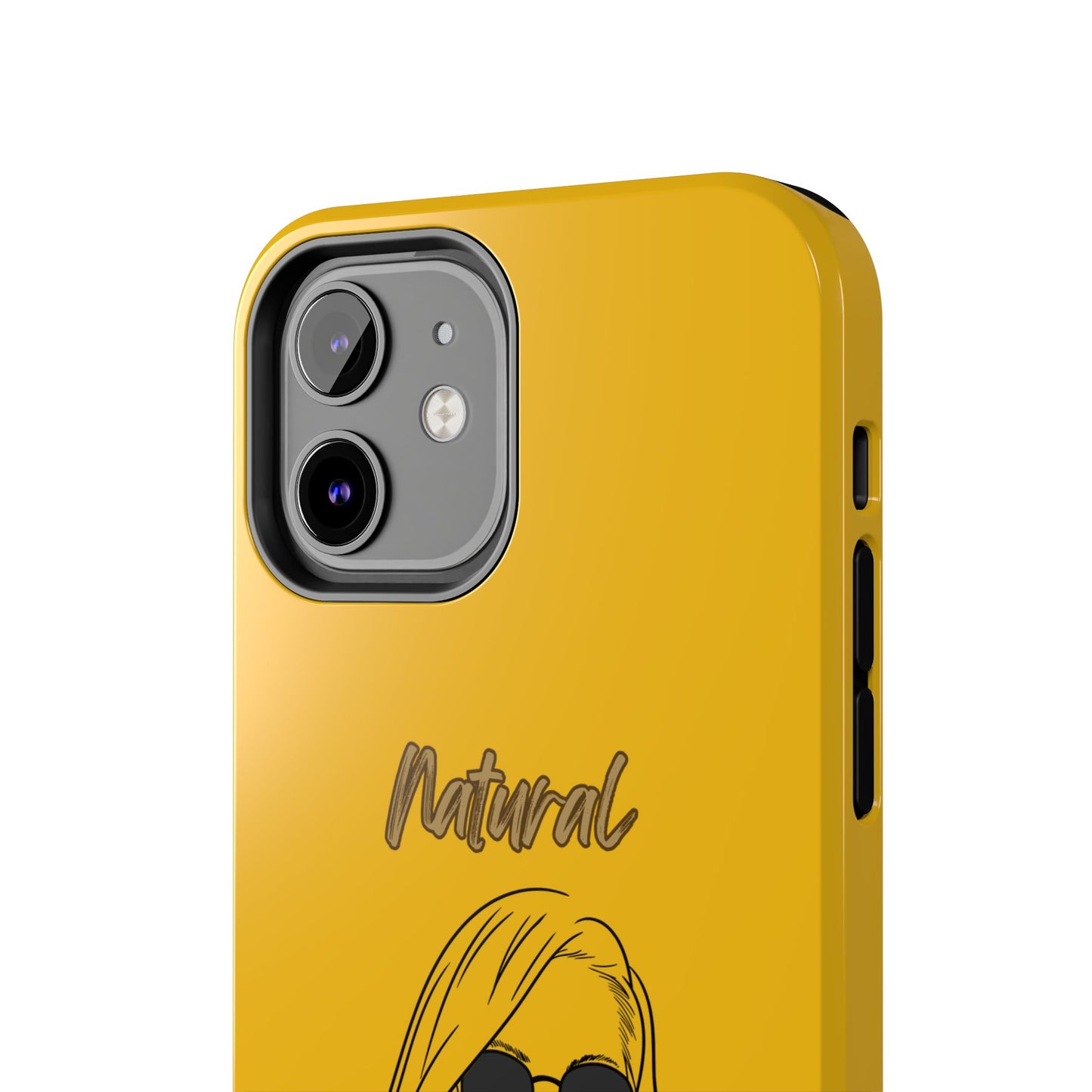Natural Woman Shades (BL)Tough Phone Cases YELLOW