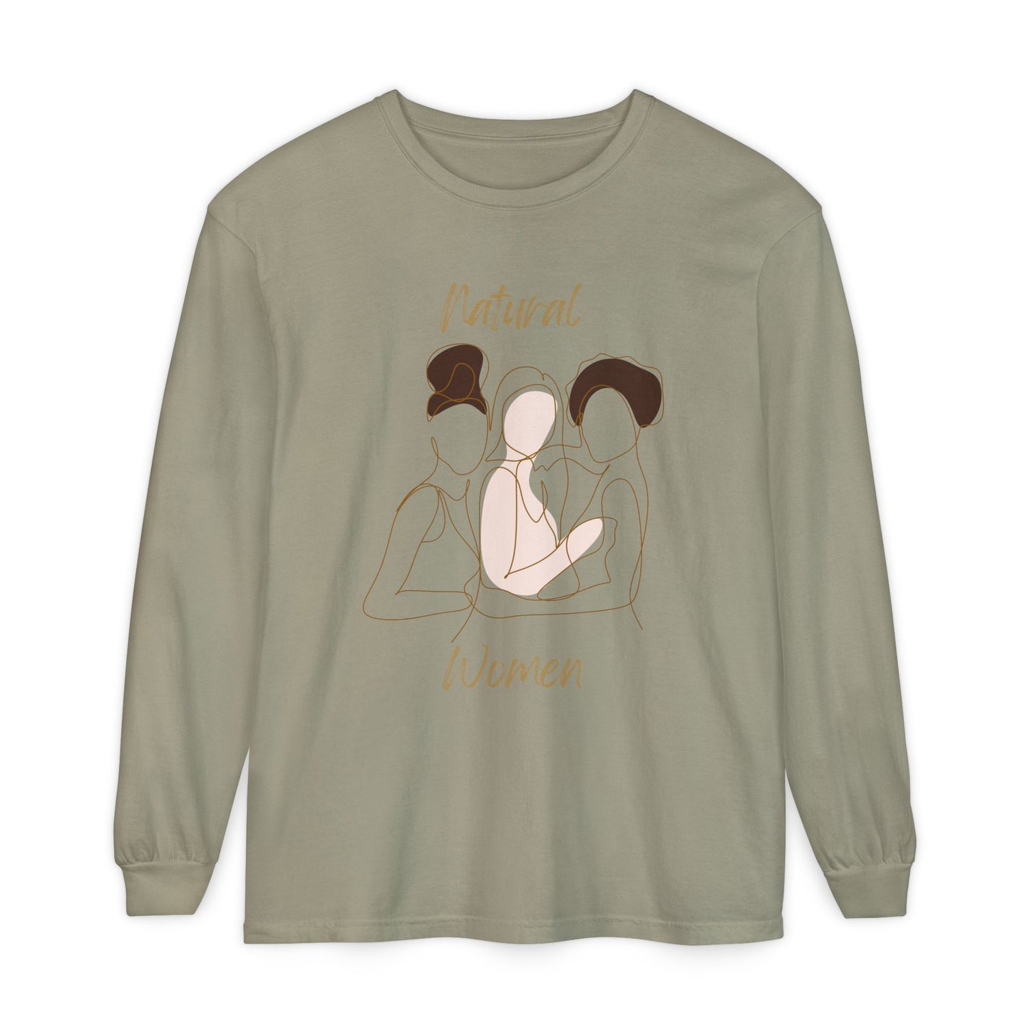 Natural Women Friends (WL) Long Sleeve T-Shirt
