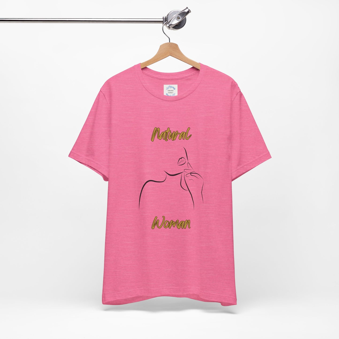 Natural Woman Chin Up (BL) Short Sleeve T-Shirt