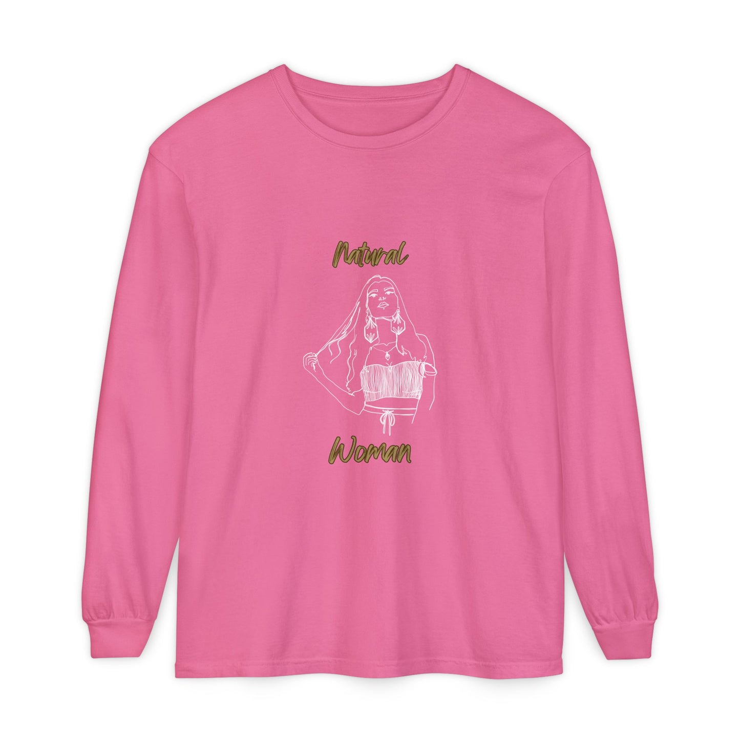 Natural Woman Thinking (WL) Long Sleeve T-Shirt