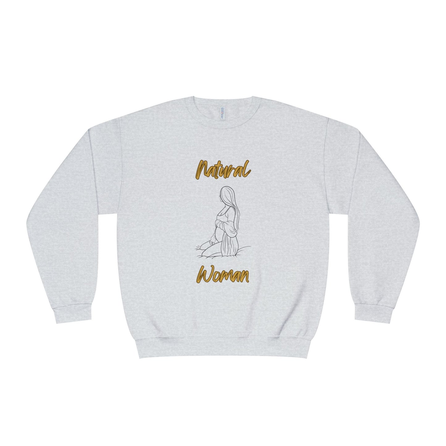 Natural Woman Expecting (BL) Crewneck Sweatshirt