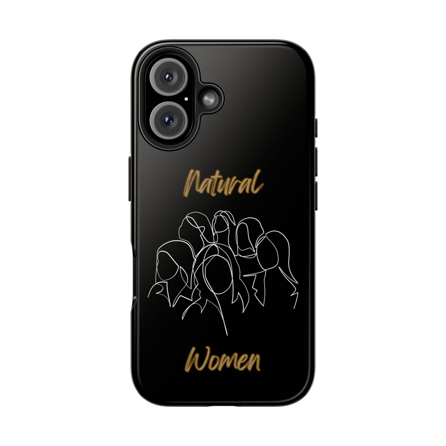 Natural Women Professionals (WL)Tough Phone Cases BLACK