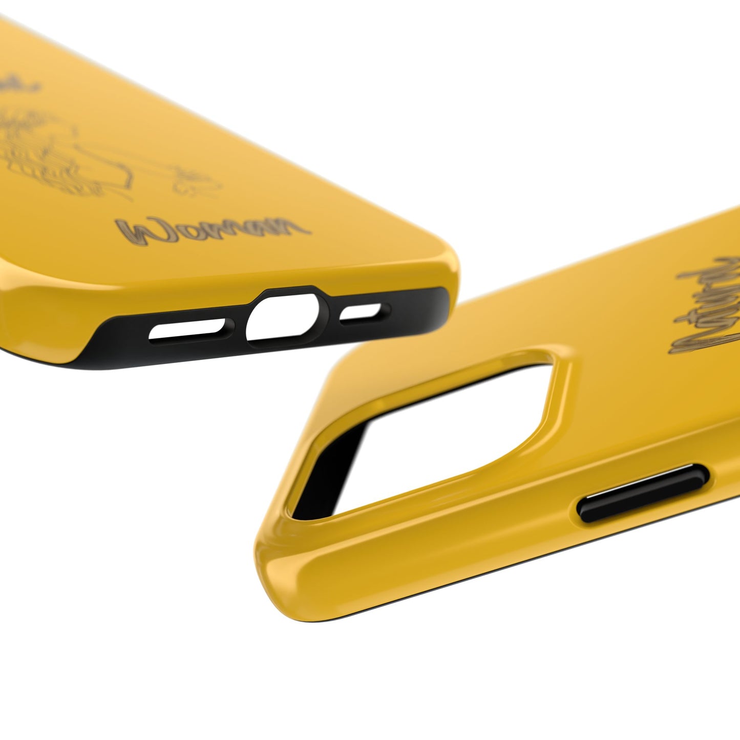 Natural Woman Young Woman (BL)Tough Phone Cases YELLOW