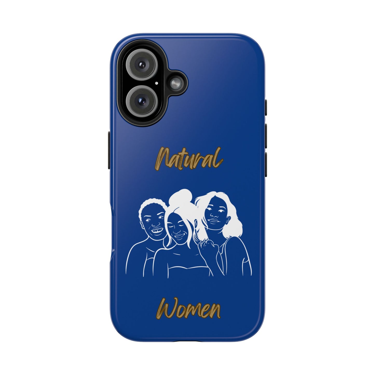 Natural Women Laughing Friends (WL)Tough Phone Cases DARK BLUE