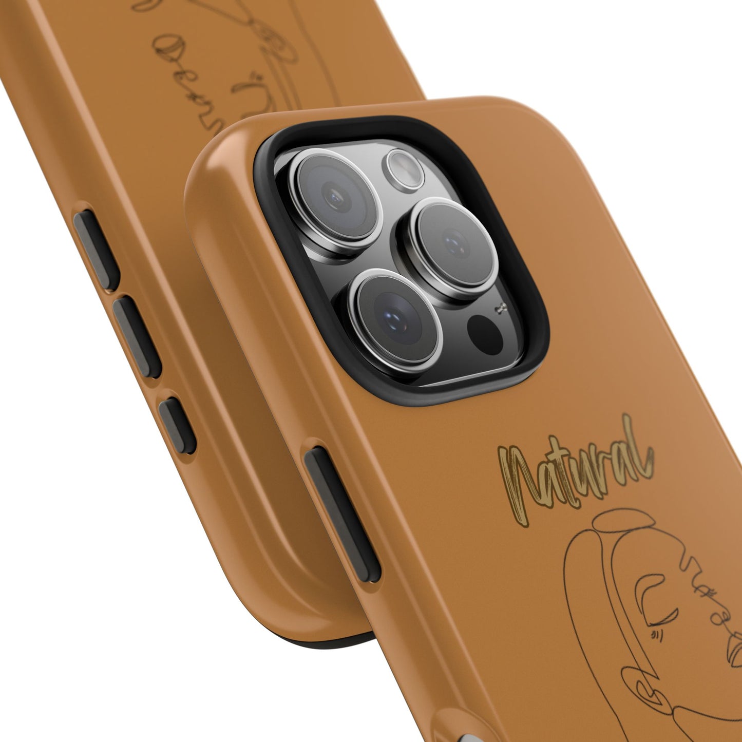 Natural Woman Calm (BL) Tough Phone Cases LIGHT BROWN