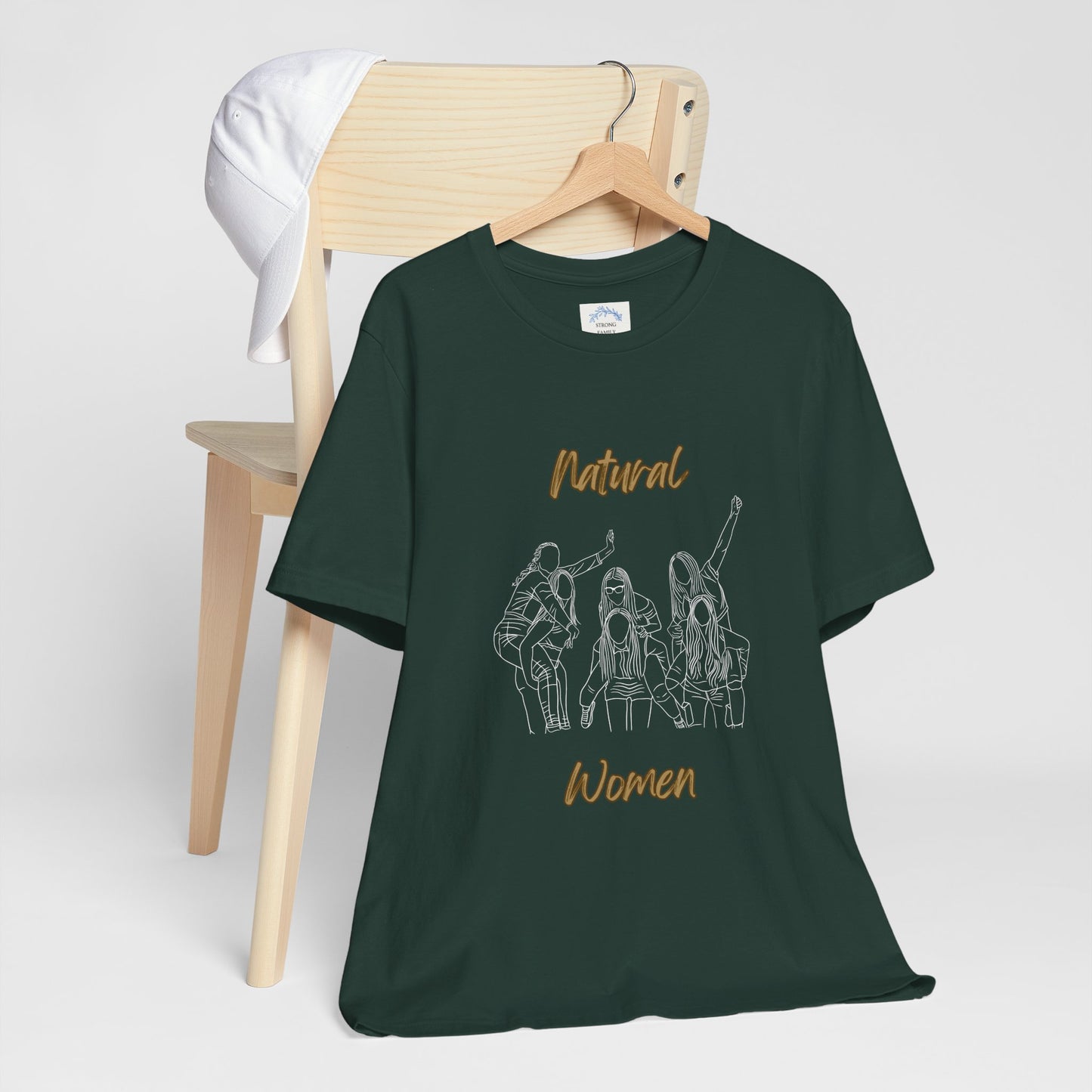 Natural Women Piggy Back (WL) Short Sleeve T-Shirt
