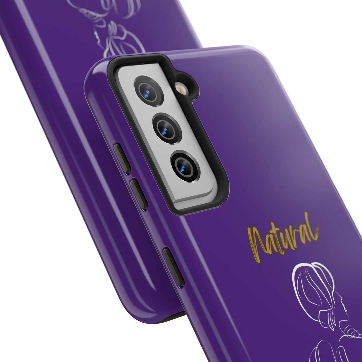 Natural Woman Back (WL)Tough Phone Cases PURPLE