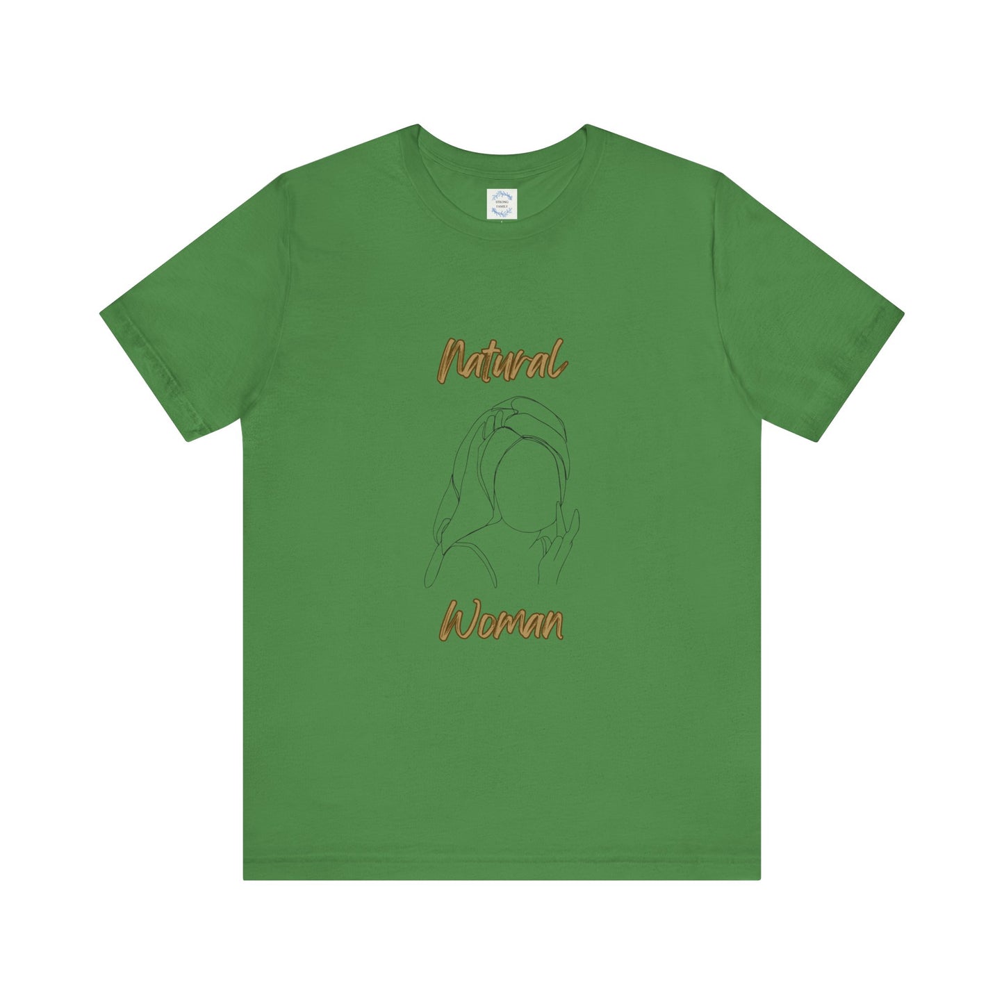 Natural Woman Towel Wrapped (BL) Short Sleeve T-Shirt