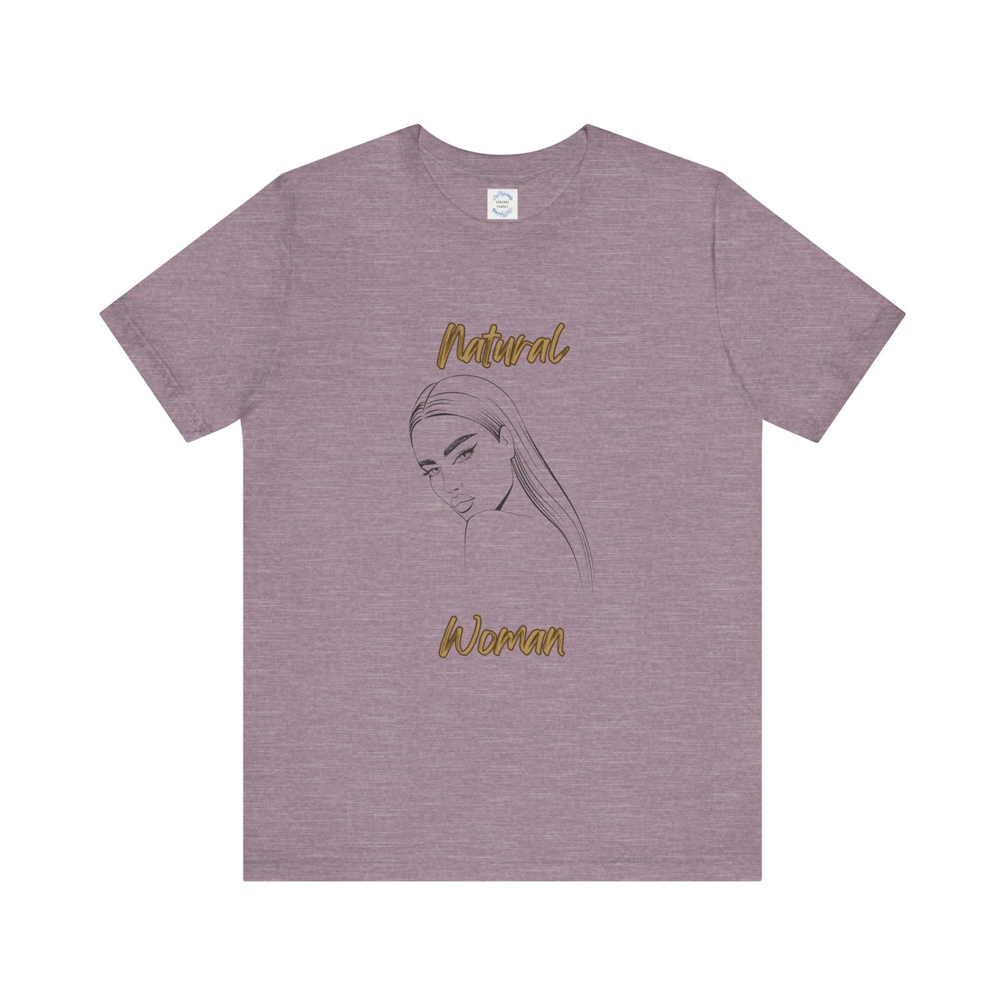 Natural Woman The Stare (BL) Short Sleeve T-Shirt