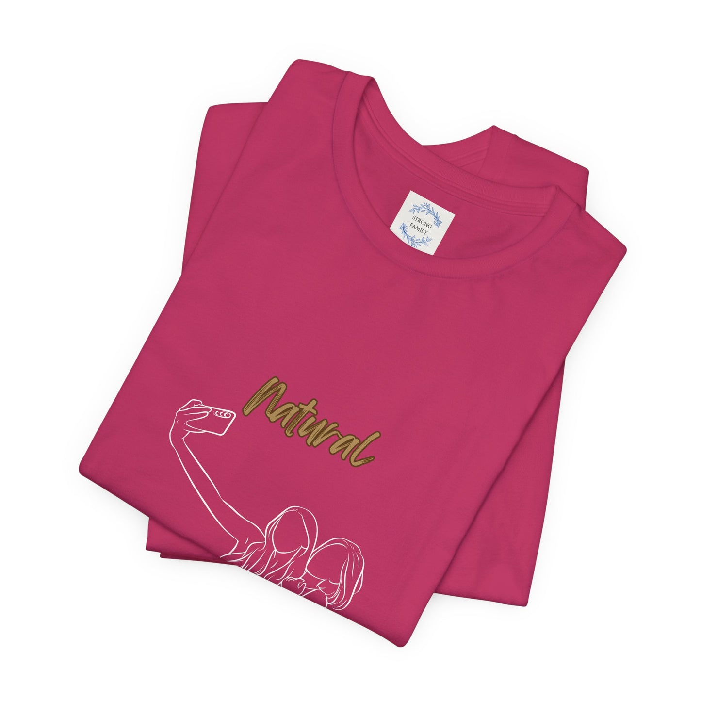 Natural Women Friends Selfie (WL) Short Sleeve T-Shirt