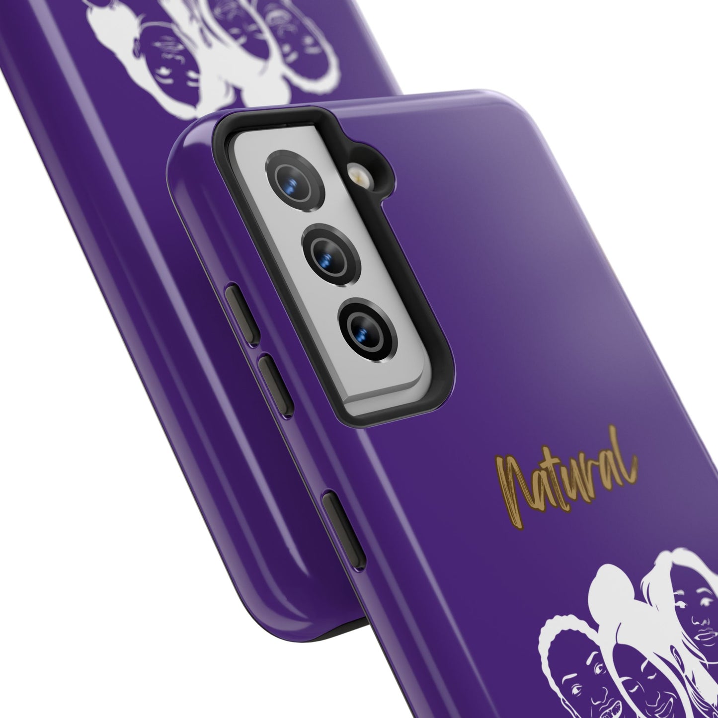 Natural Women Laughing Friends (WL)Tough Phone Cases PURPLE