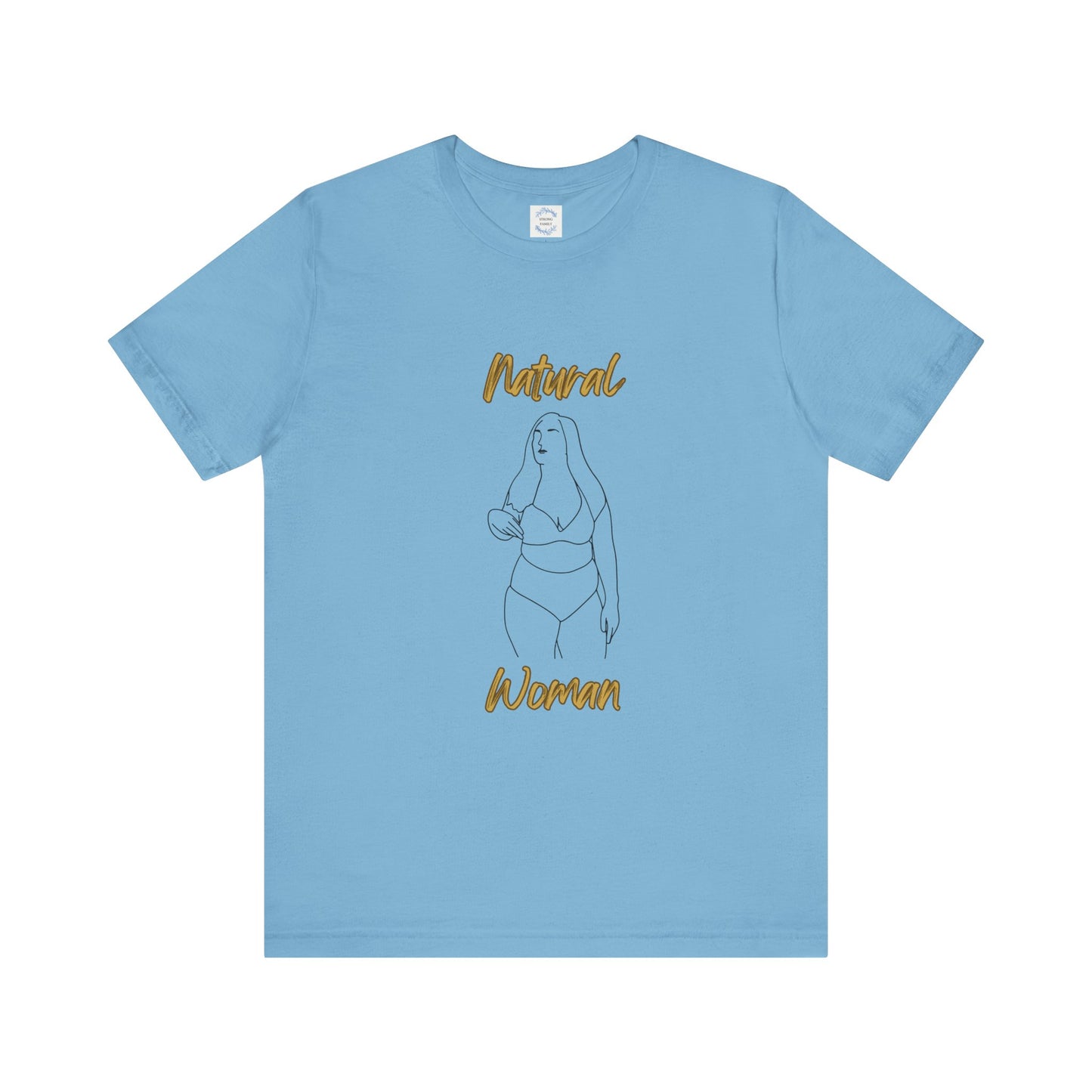 Natural Woman Full Beauty (BL) Short Sleeve T-Shirt