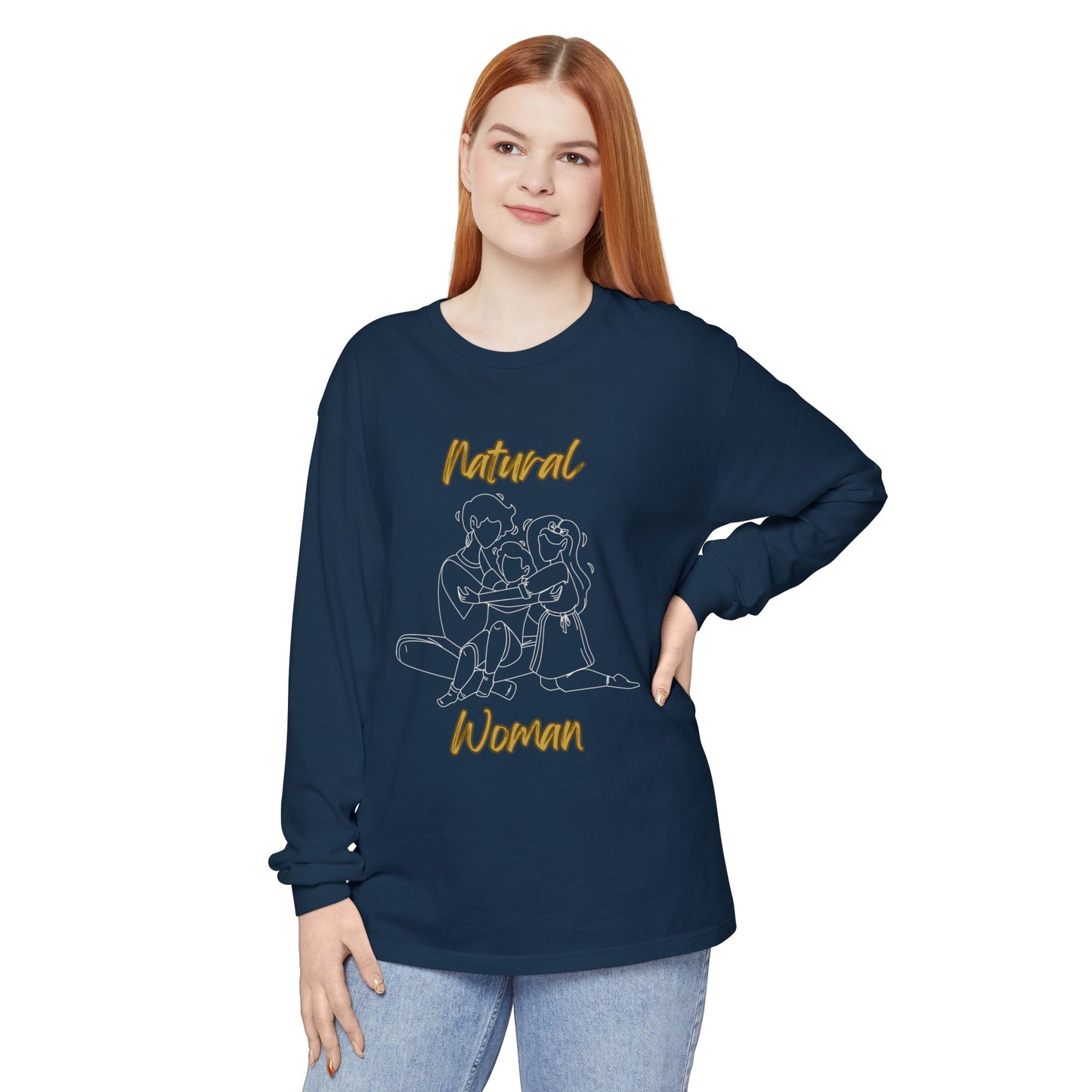 Natural Woman Bear Hugs (WL) Long Sleeve T-Shirt