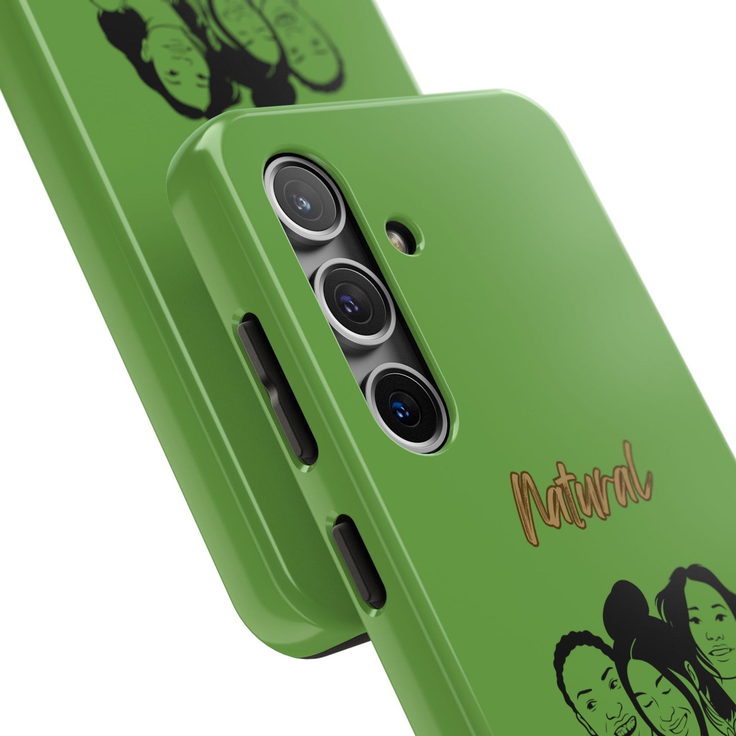 Natural Women Laughing Friends (BL)Tough Phone Cases GREEN