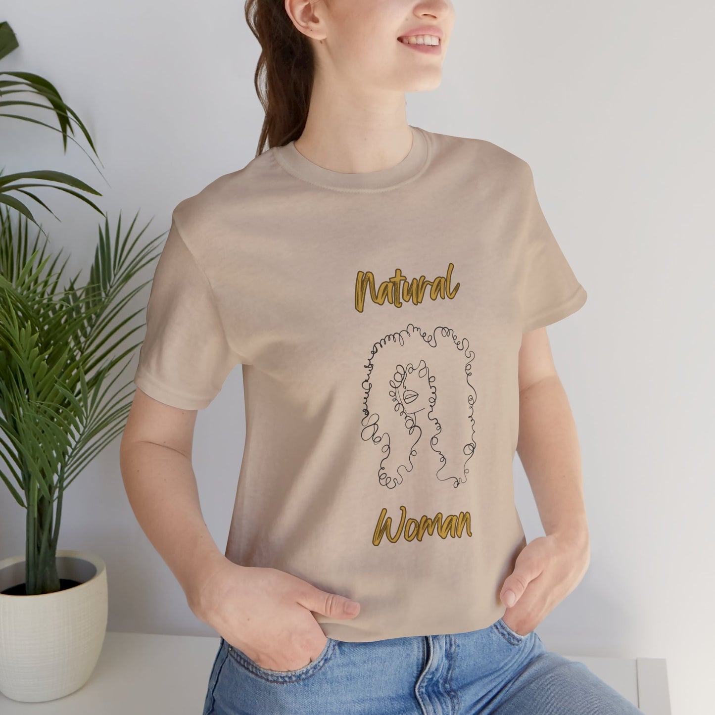 Natural Woman Spiral Flow (BL) Short Sleeve T-Shirt