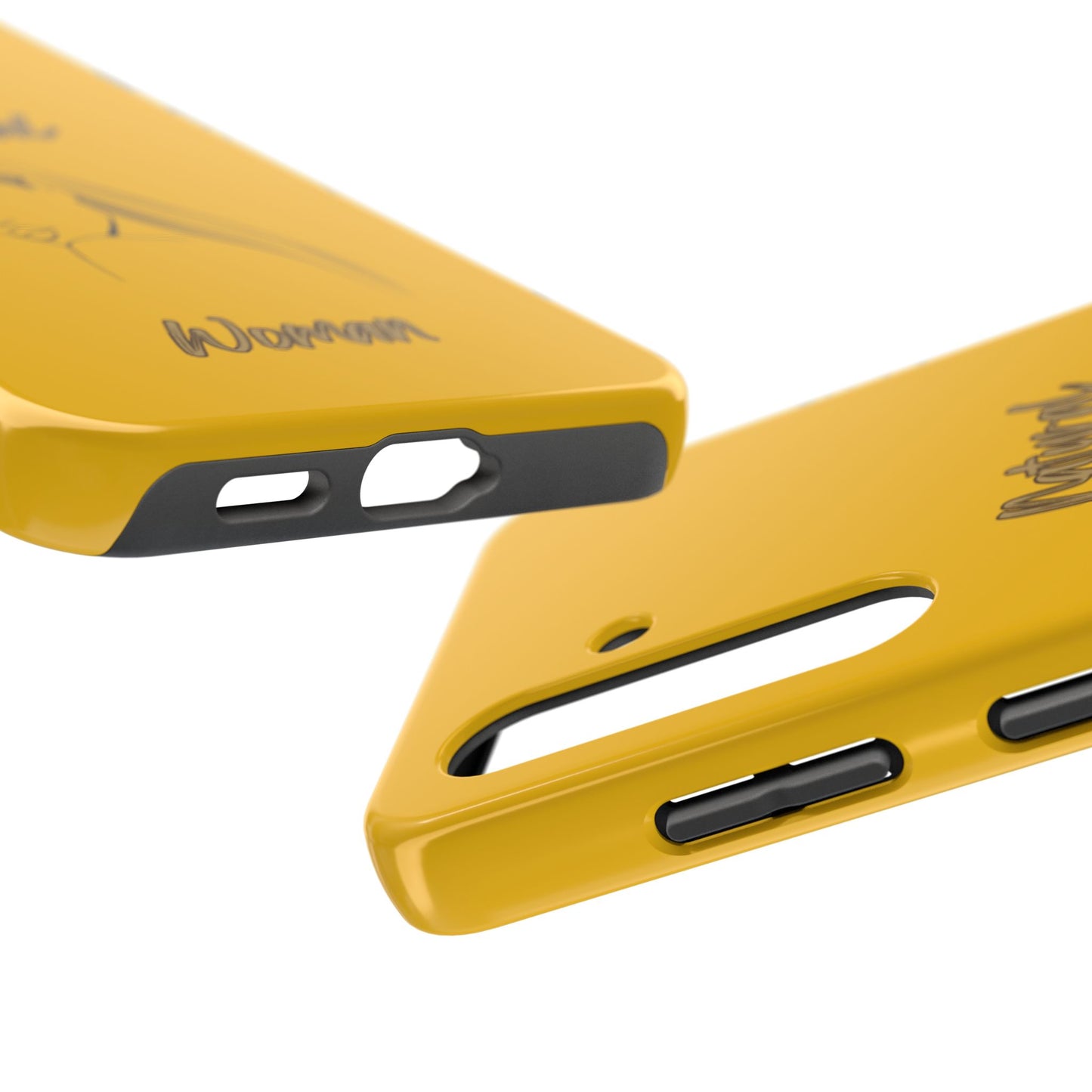Natural Woman The Stare (BL)Tough Phone Cases YELLOW