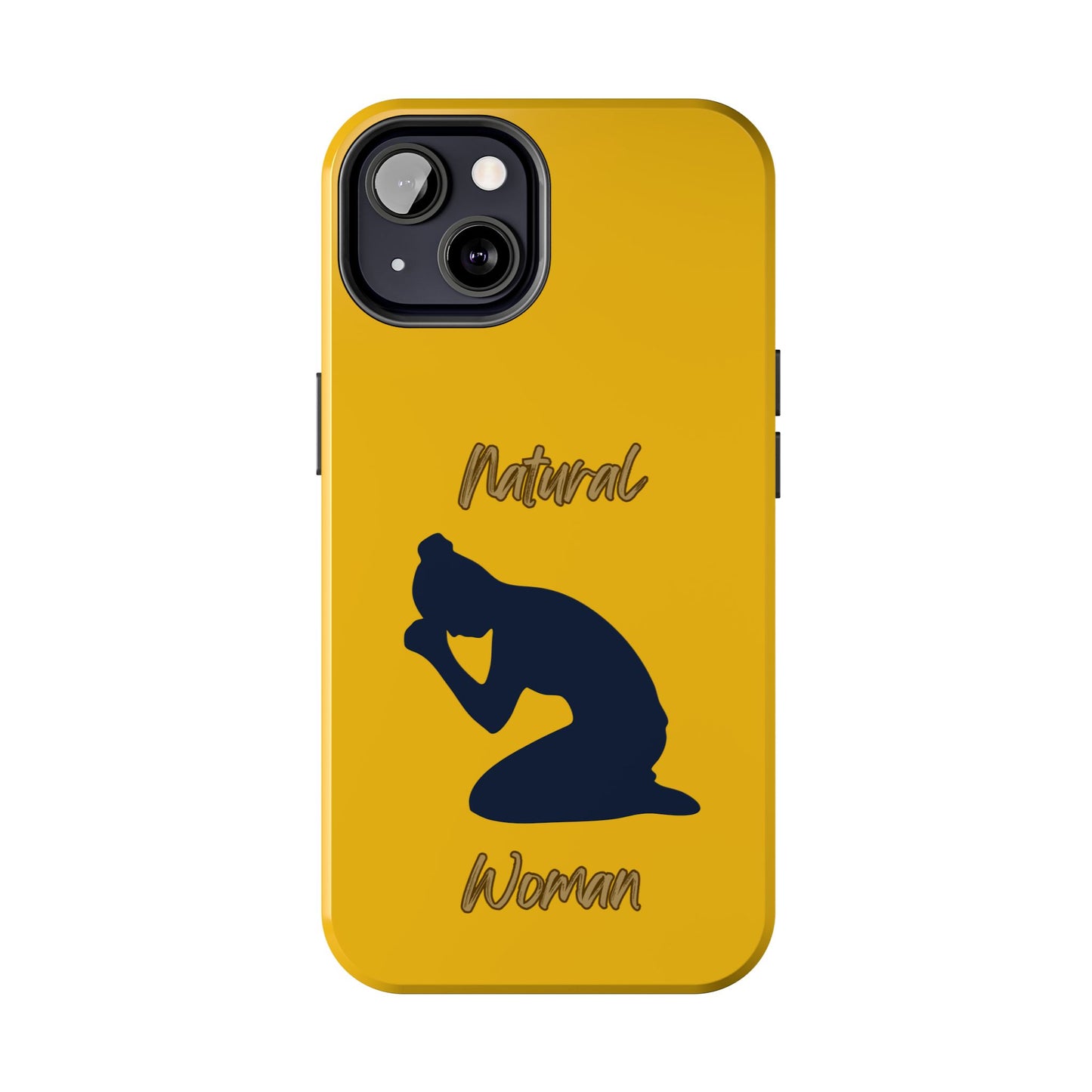 Natural Woman Pray (BL) Tough Phone Cases YELLOW