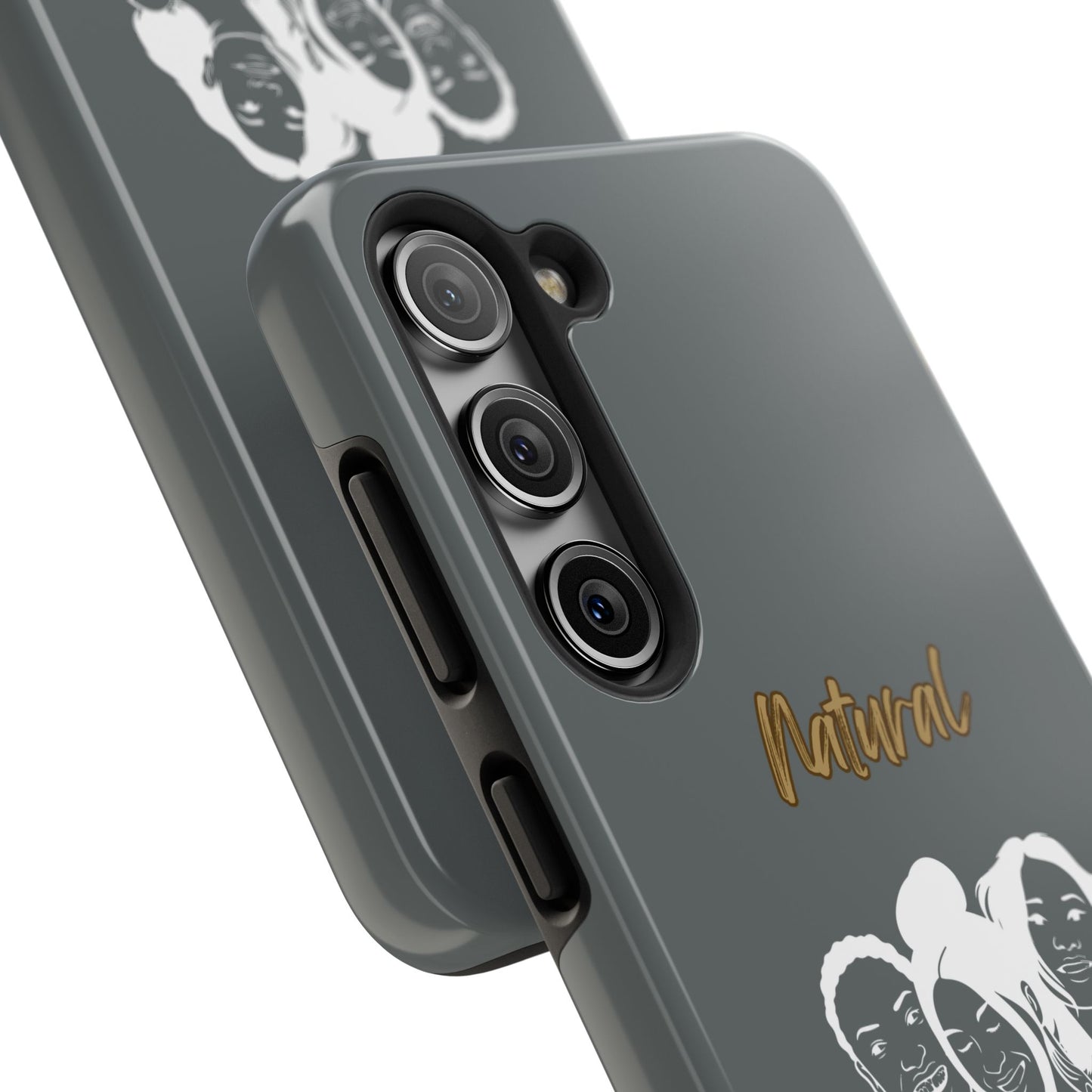 Natural Women Laughing Friends (WL)Tough Phone Cases DARK GREY