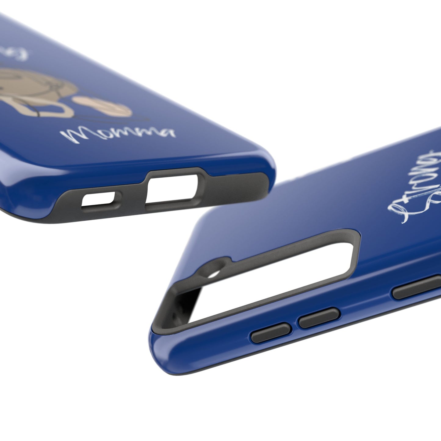 Strong Momma (WL) Tough Phone Cases DARK BLUE