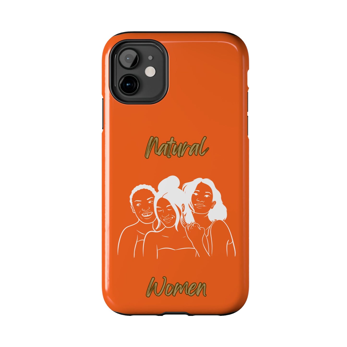 Natural Women Laughing Friends (WL)Tough Phone Cases ORANGE
