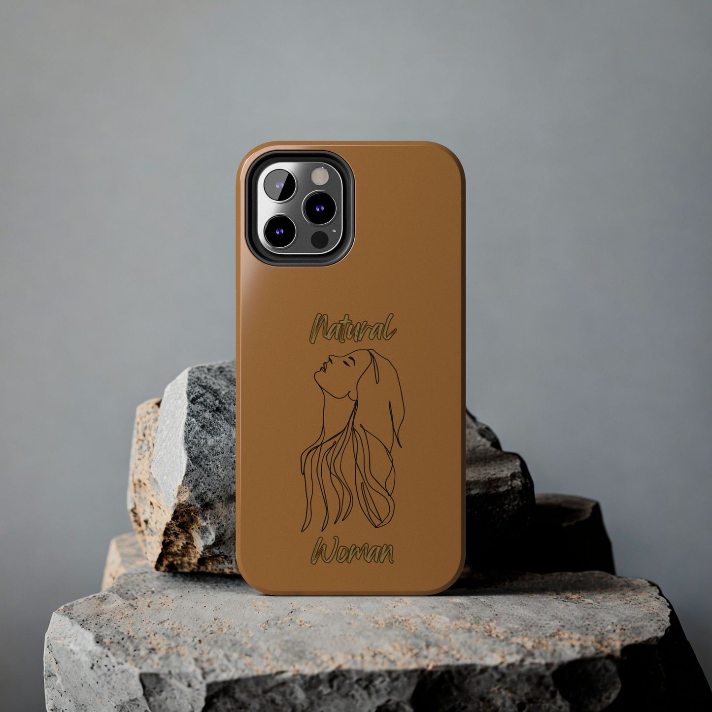 Natural Woman Appreciation (BL) Tough Phone Cases LIGHT BROWN