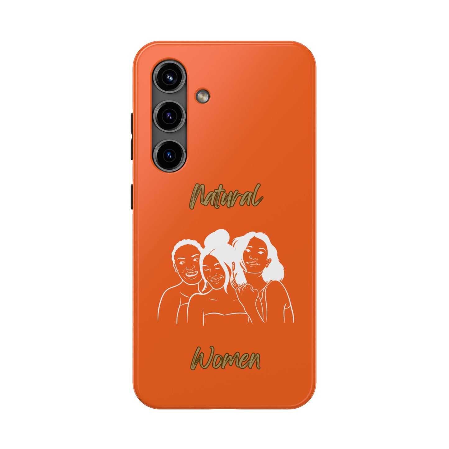 Natural Women Laughing Friends (WL)Tough Phone Cases ORANGE