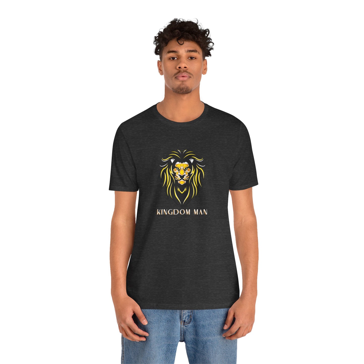 Kingdom Man (White/Gold) Short Sleeve T-Shirt