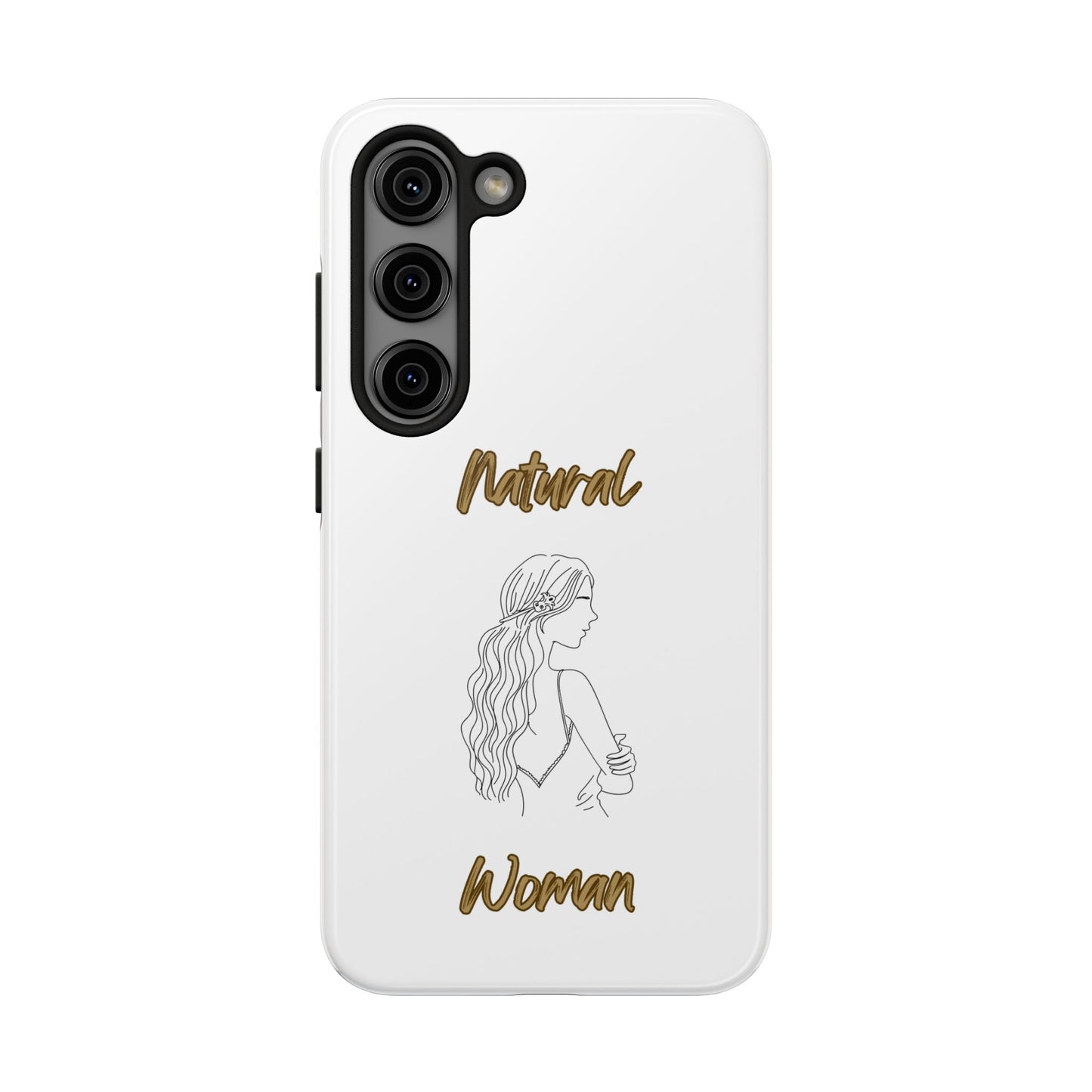 Natural Woman Young Woman (BL)Tough Phone Cases WHITE