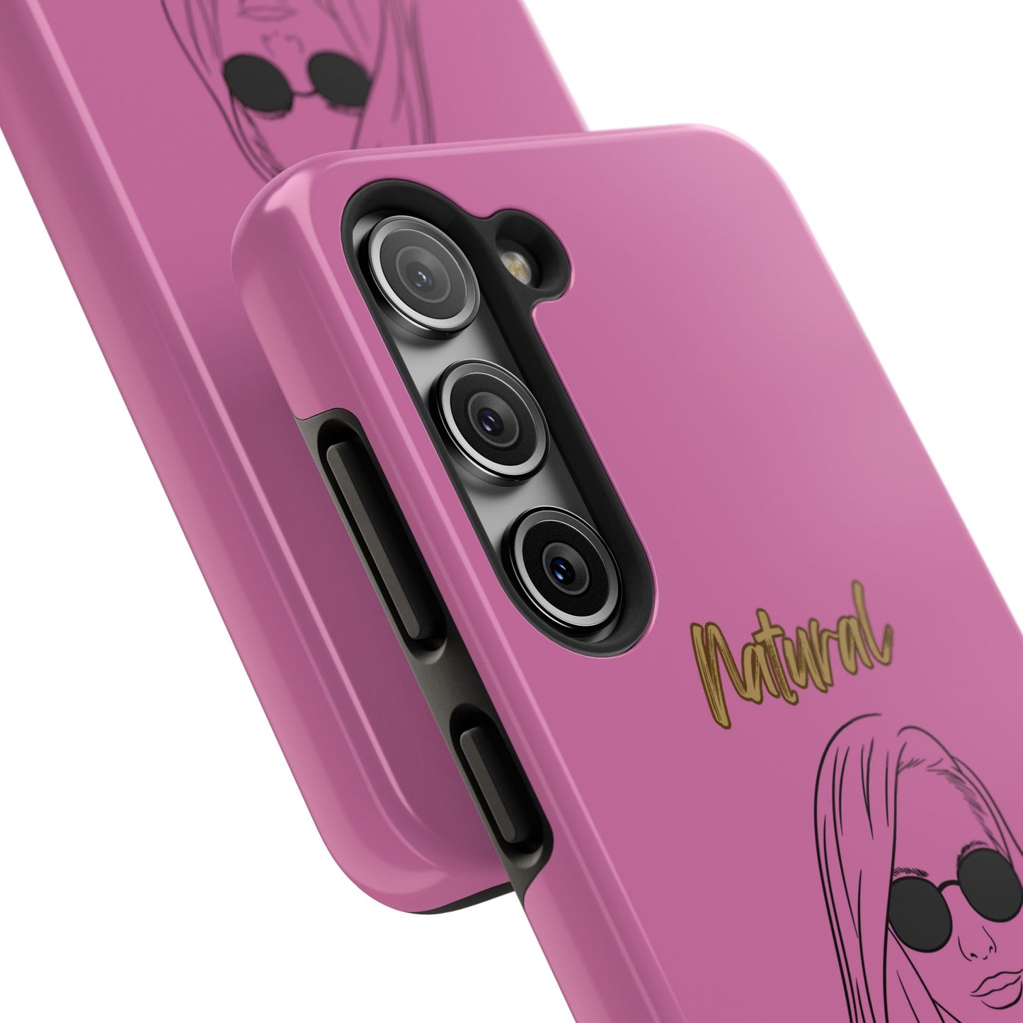 Natural Woman Shades (BL)Tough Phone Cases LIGHT PINK