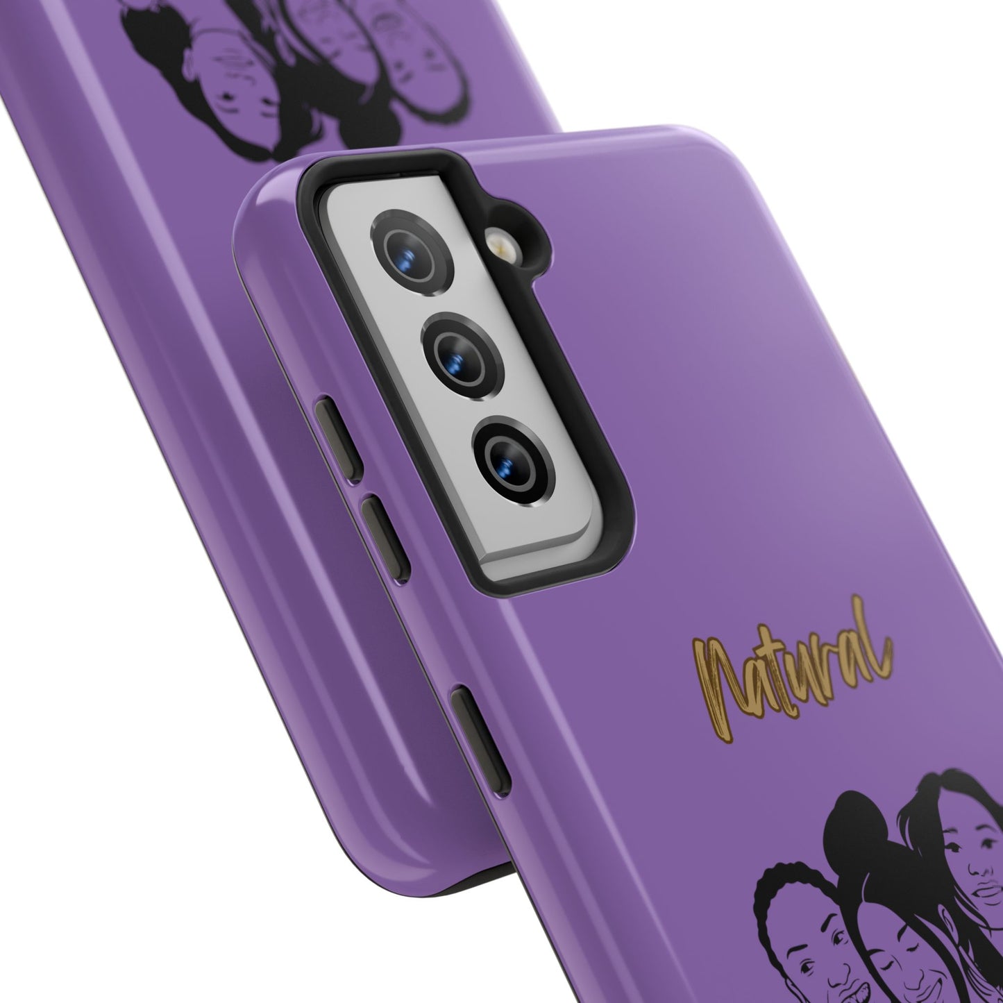 Natural Women Laughing Friends (BL)Tough Phone Cases LIGHT PURPLE