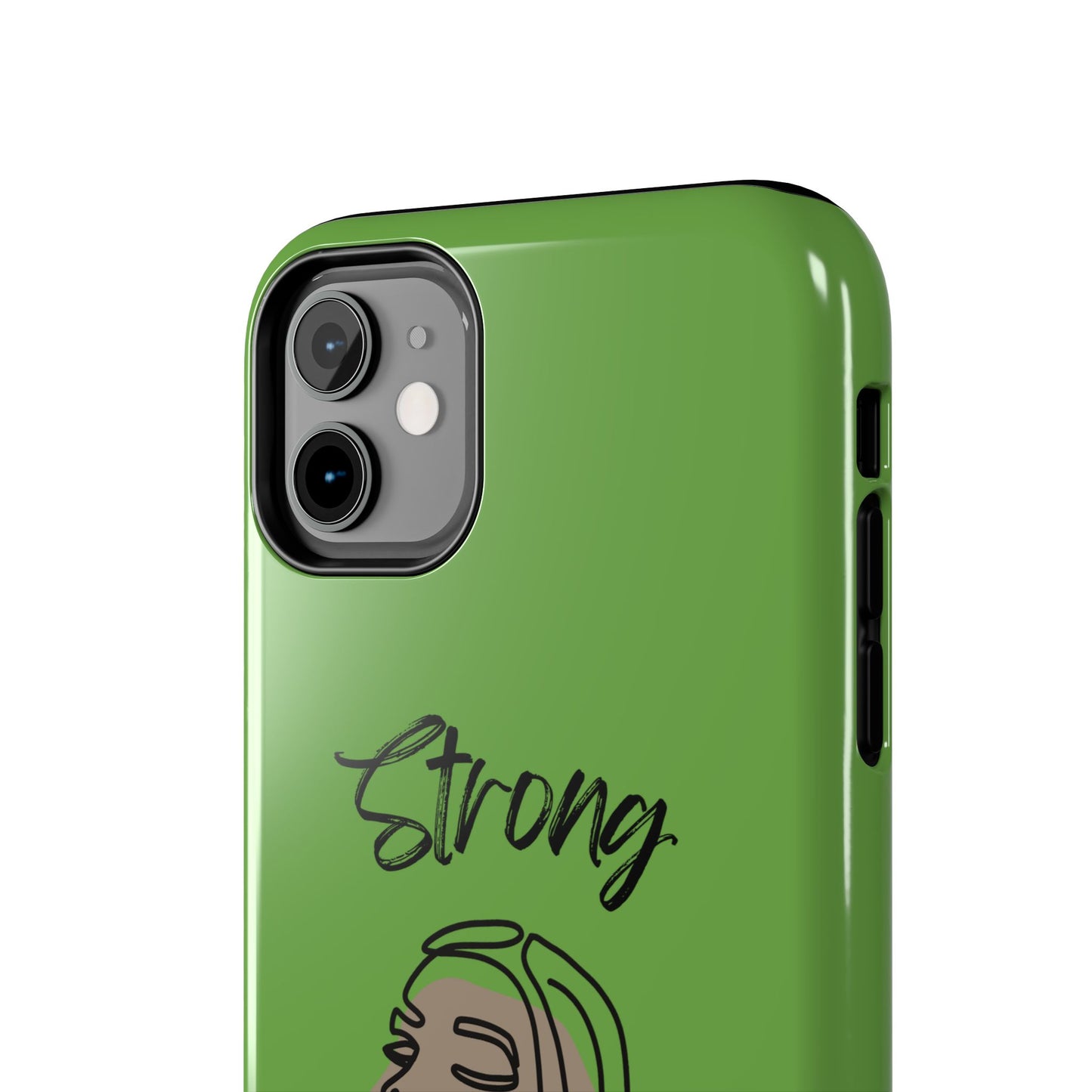 STRONG MOMMA Samsung Galaxy Tough Phone Cases (BL) Green